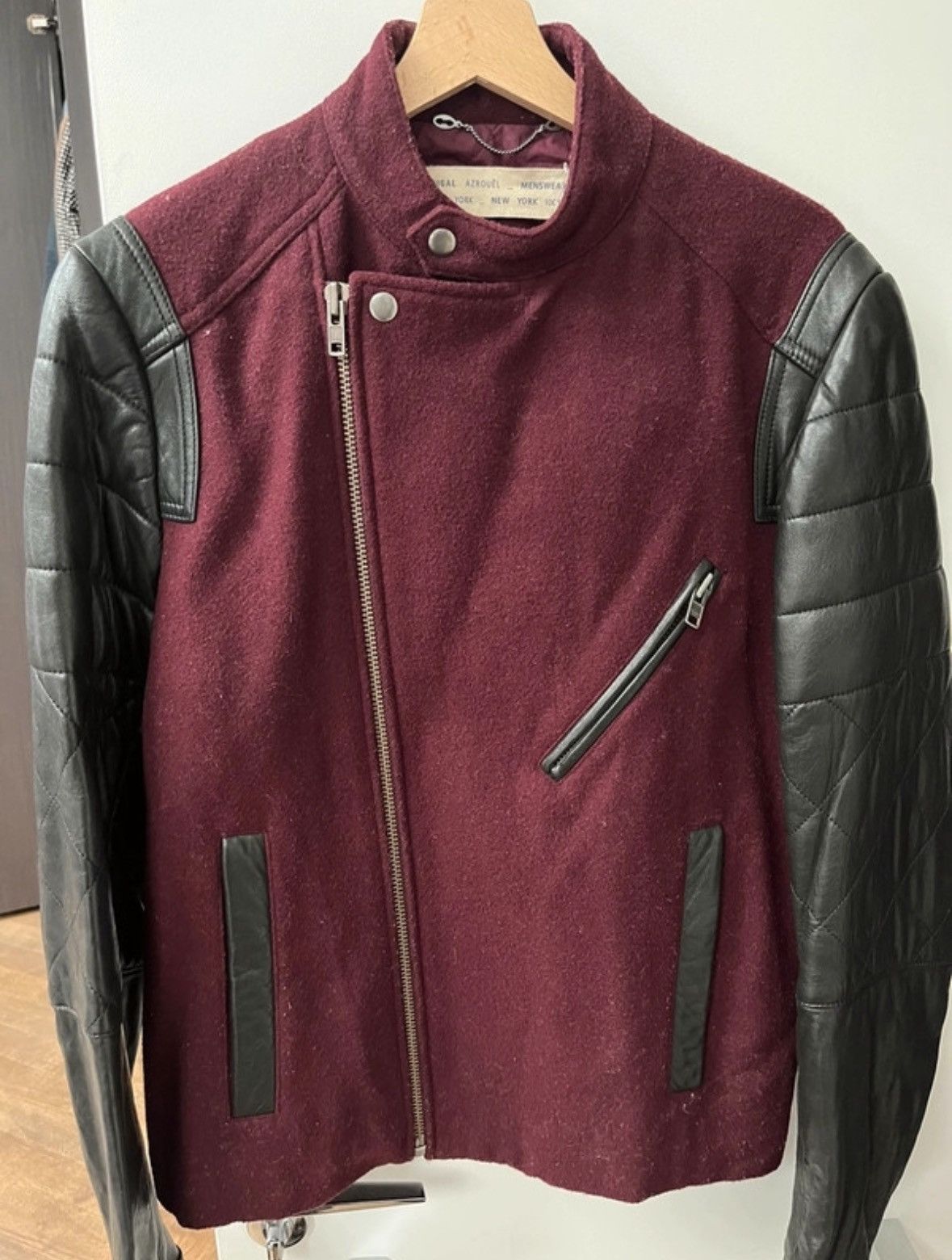 Yigal Azrouel Leather and wool Jacket Size US S / EU 44-46 / 1 - 2 Thumbnail