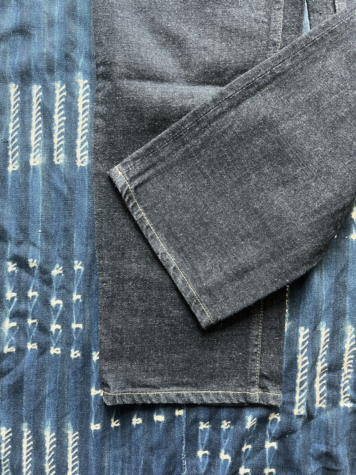 Visvim Visvim Archive FLUXUS Serge De Nimes Black Jeans Size US 32 / EU 48 - 8 Thumbnail