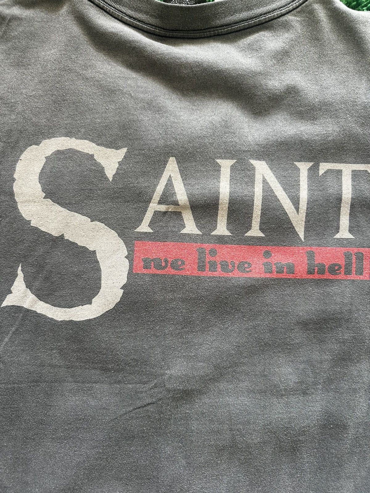 Saint Michael Saint Michael’s SAINT LIVE IN HELL T Shirt Size US L / EU 52-54 / 3 - 7 Thumbnail