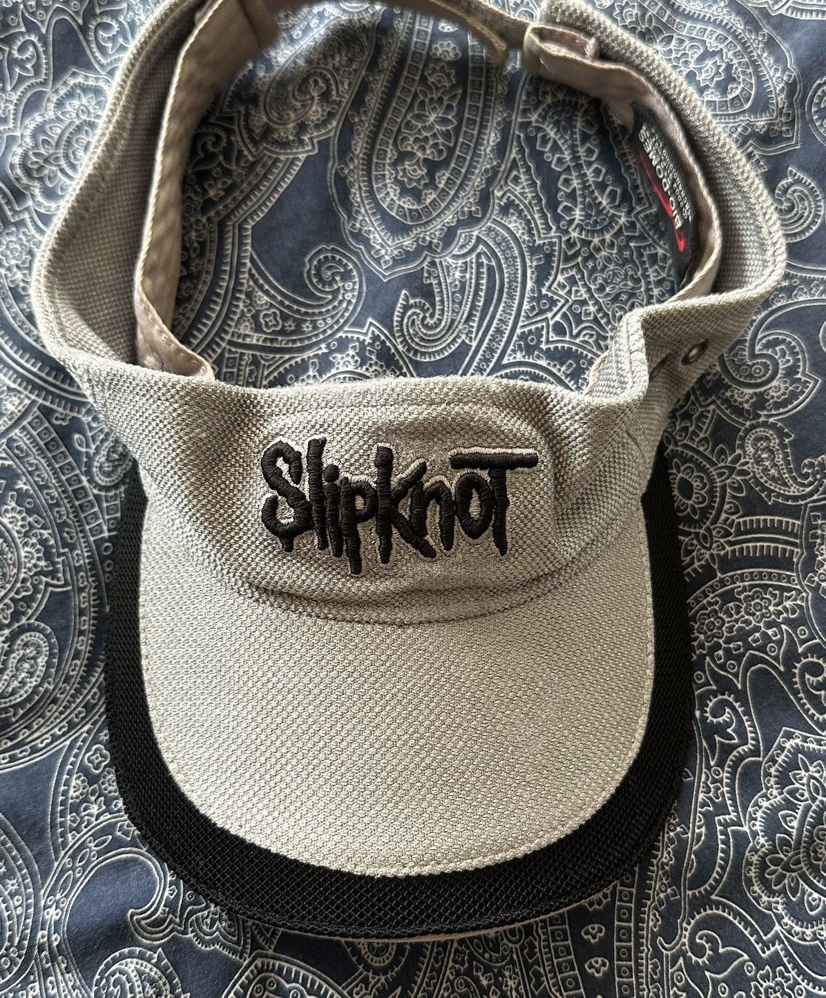 Vintage Vintage Slipknot Barcode Fitted Corduroy Hat Size ONE SIZE - 2 Thumbnail