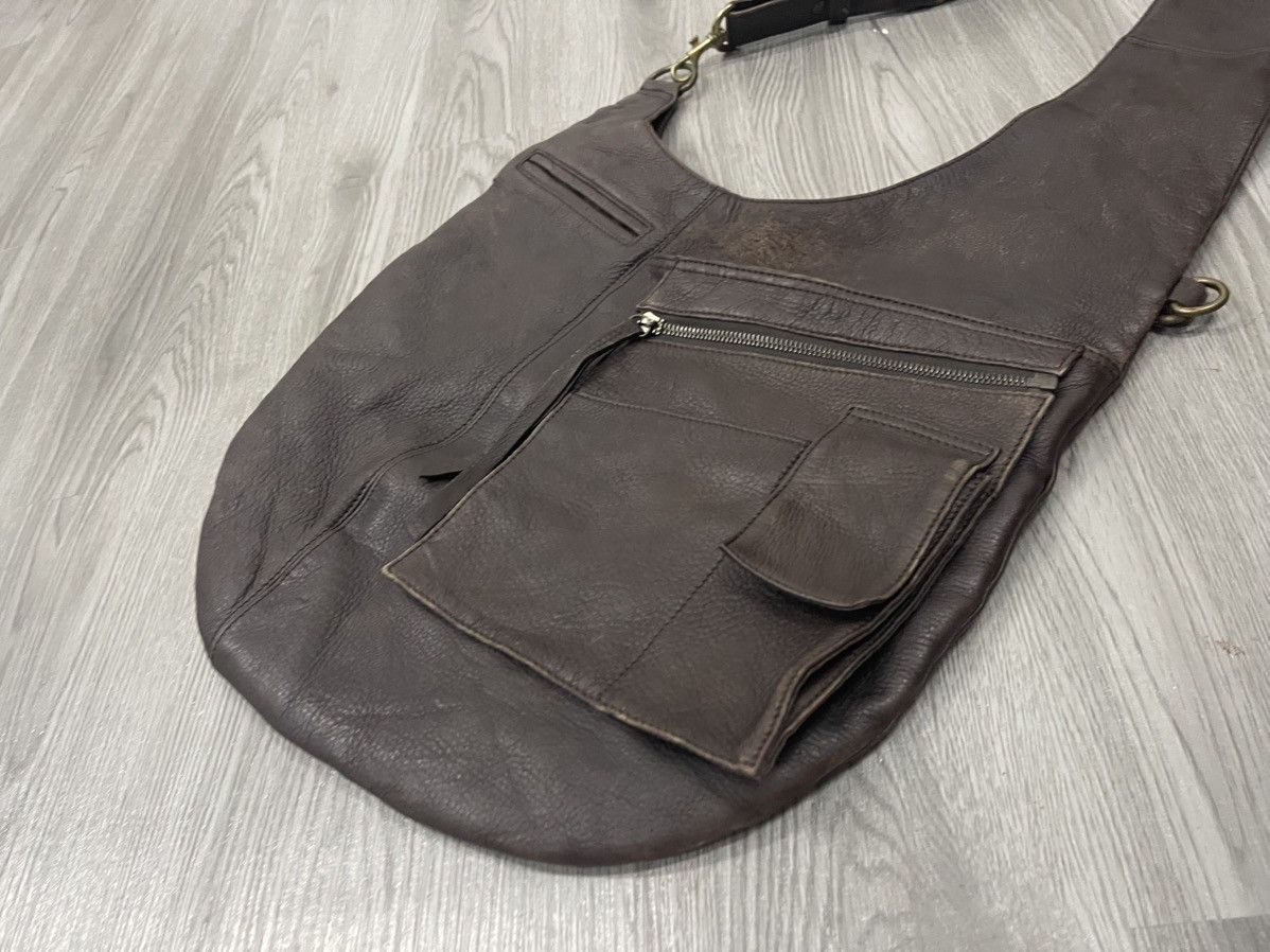 Genuine Leather Hiroko Moon Crossbody Leather Bag Size ONE SIZE - 9 Thumbnail