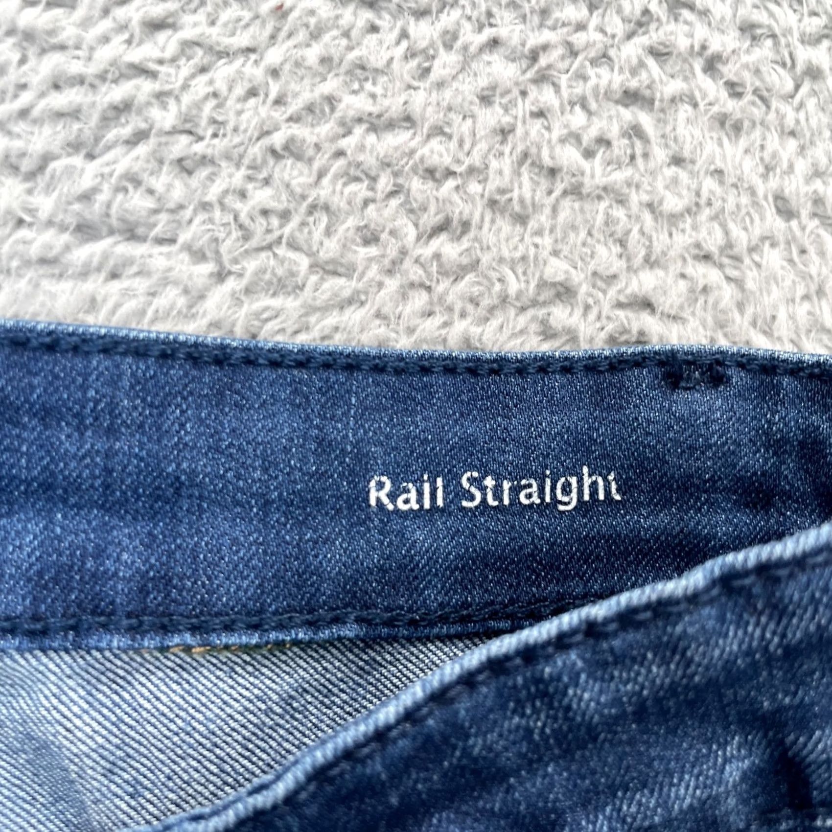 Gloria Vanderbilt Gloria Vanderbilt Jeans Womens 8 Blue Straight 5-Pocket Denim Slimming Comfort Regular City Preppy Pants Mens Women? Size 24" / US 00 / IT 34 - 4 Thumbnail