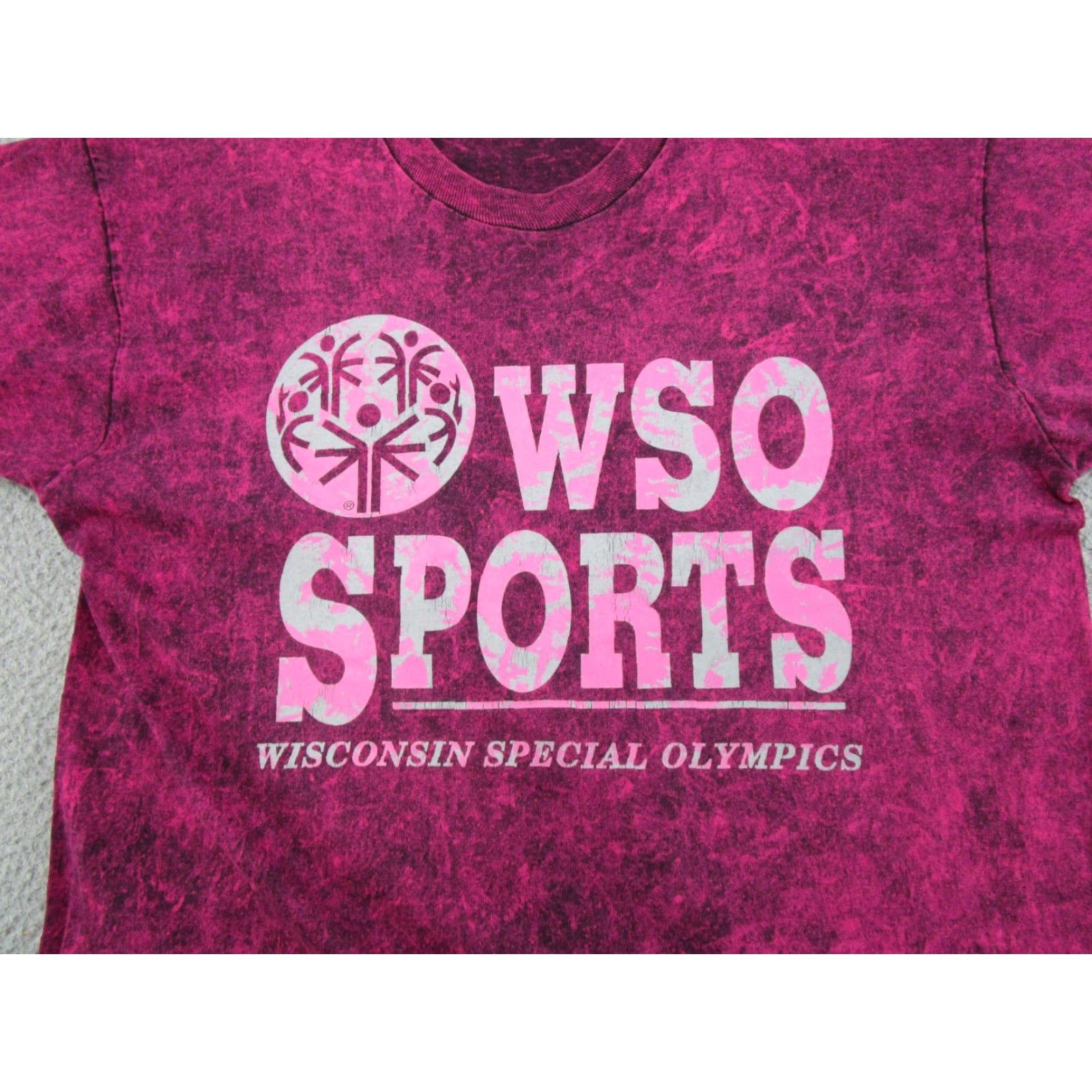 Fruit Of The Loom Vintage 90s Wisconsin Special Olympics Sports Single Stitch Shirt Size XL Size US XL / EU 56 / 4 - 2 Thumbnail