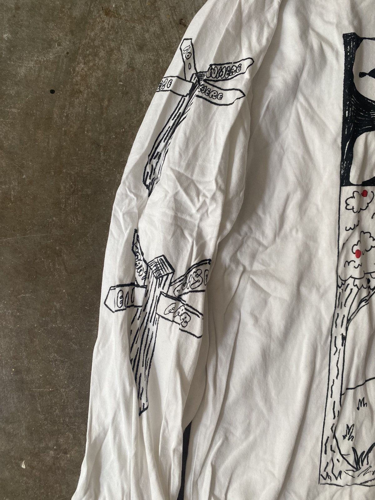 Story Mfg. Story Mfg Grateful Tee Sweet Route Kapital Bode Needles CPFM Size US XL / EU 56 / 4 - 4 Thumbnail