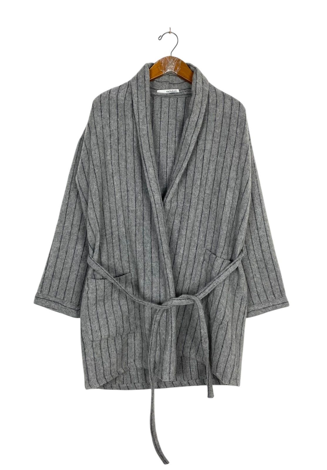 Japanese Brand Rare‼️ Nachukara Robe Stripe Made in Japan Size US M / EU 48-50 / 2 - 1 Thumbnail