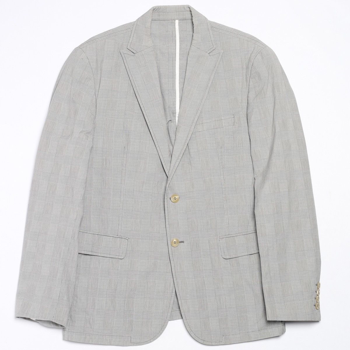 Burberry Burberry Nova Check Gray Light Blazer Jacket Size 44R - 1 Thumbnail