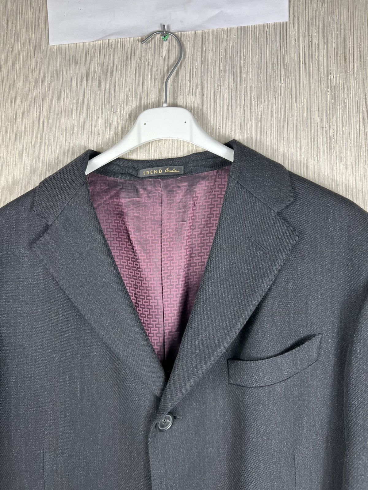 Corneliani Corneliani Trend wool long blazer coat jacket casual luxury Size US XL / EU 56 / 4 - 10 Thumbnail