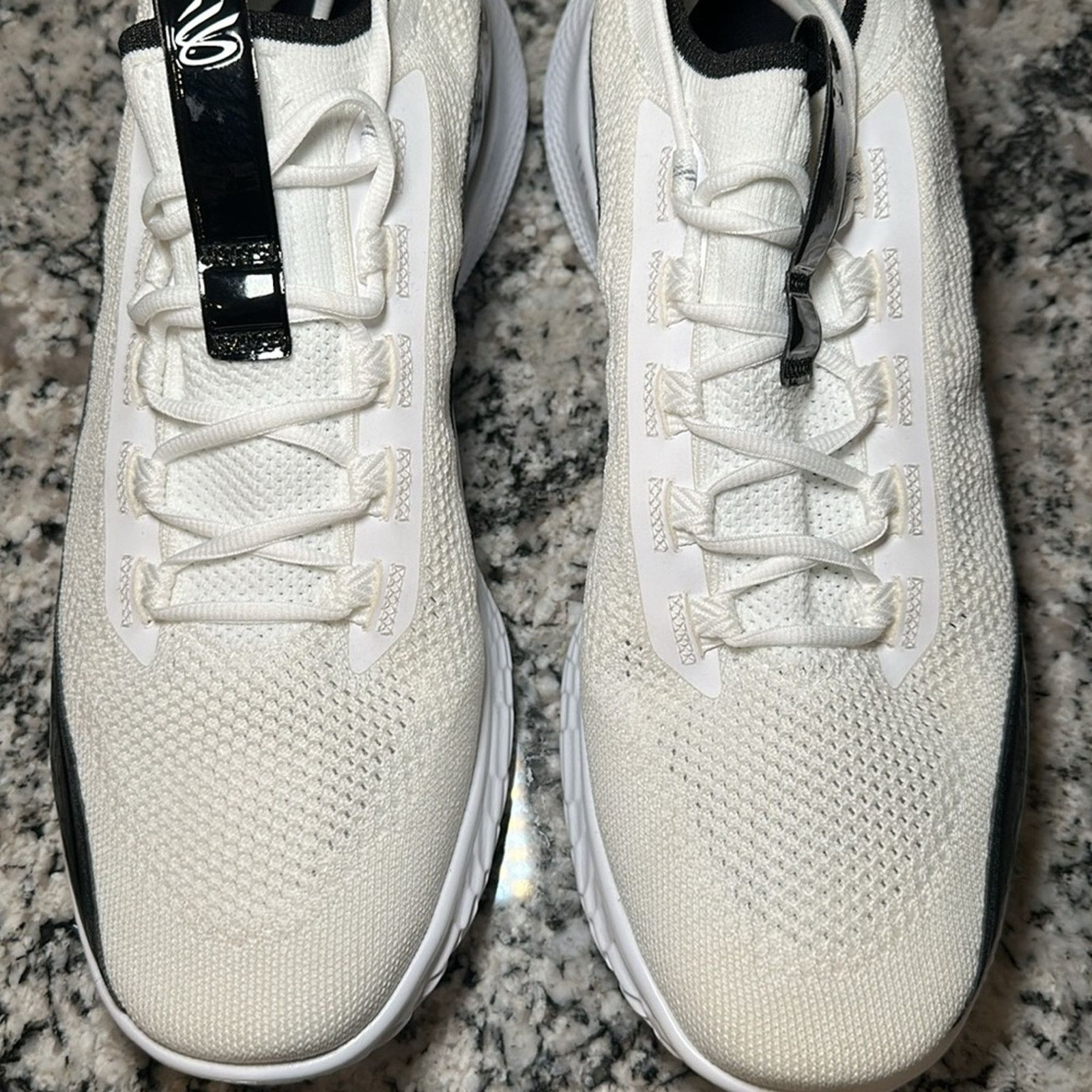 Under Armour Under Armour Team Curry 8 NM Black White Sneakers - 18 Size US 15 / EU 48 - 6 Thumbnail