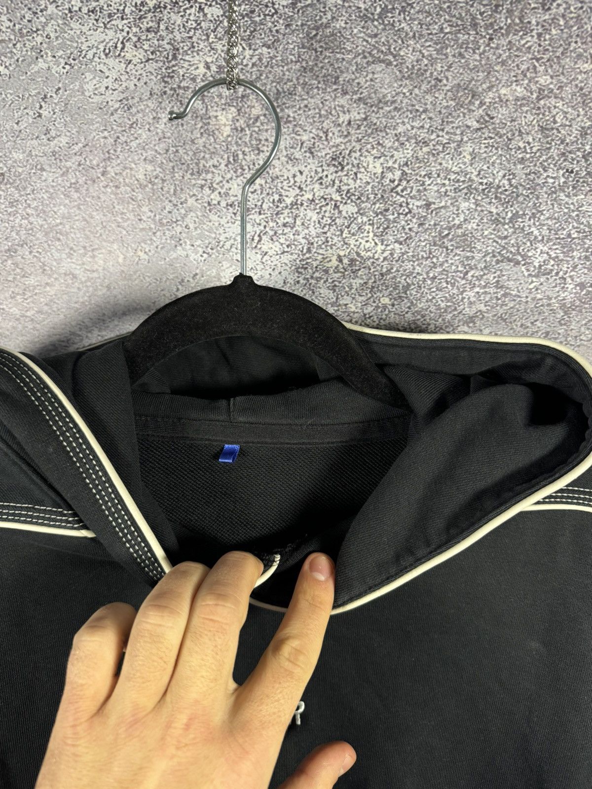Ader Error ADER ERROR 22FW Black Top Hooded Streetwear Size A2 Size US M / EU 48-50 / 2 - 7 Thumbnail