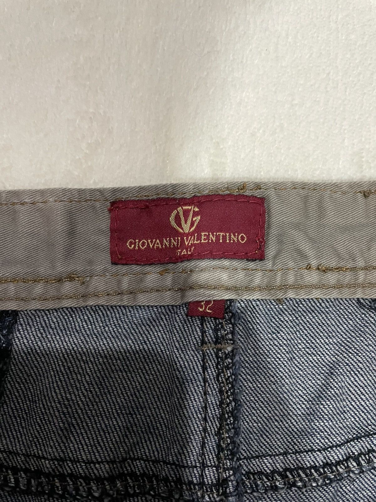 Giovanni Valentino Vintage Giovanni Valentino Mudwash Distressed Denim Jeans Size US 32 / EU 48 - 7 Thumbnail