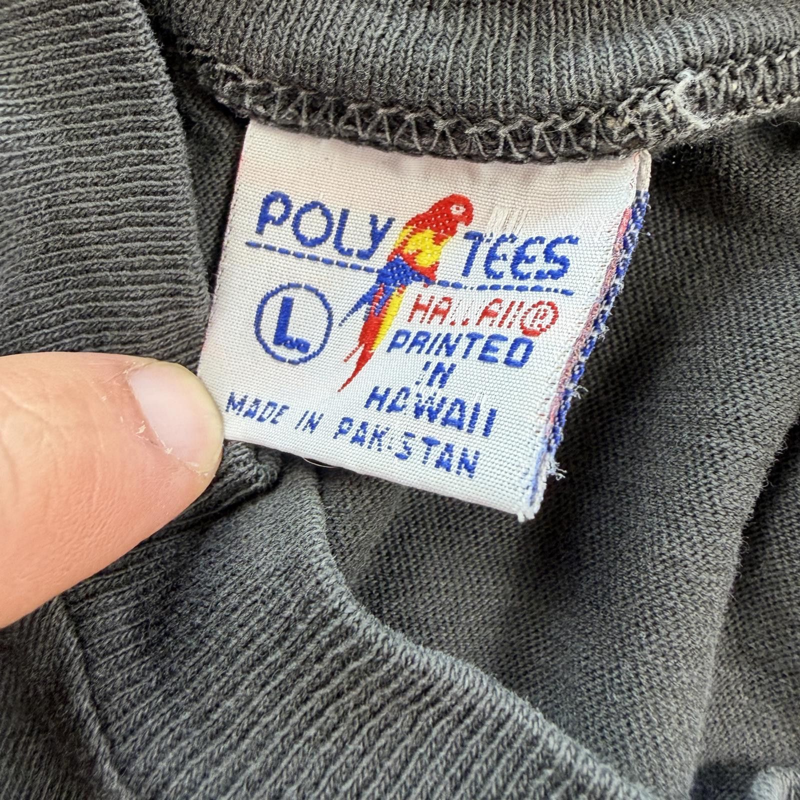 Other Vintage 90s Hawaii T Shirt Poly Tees Neon Tourist Tee Island Size US L / EU 52-54 / 3 - 4 Thumbnail