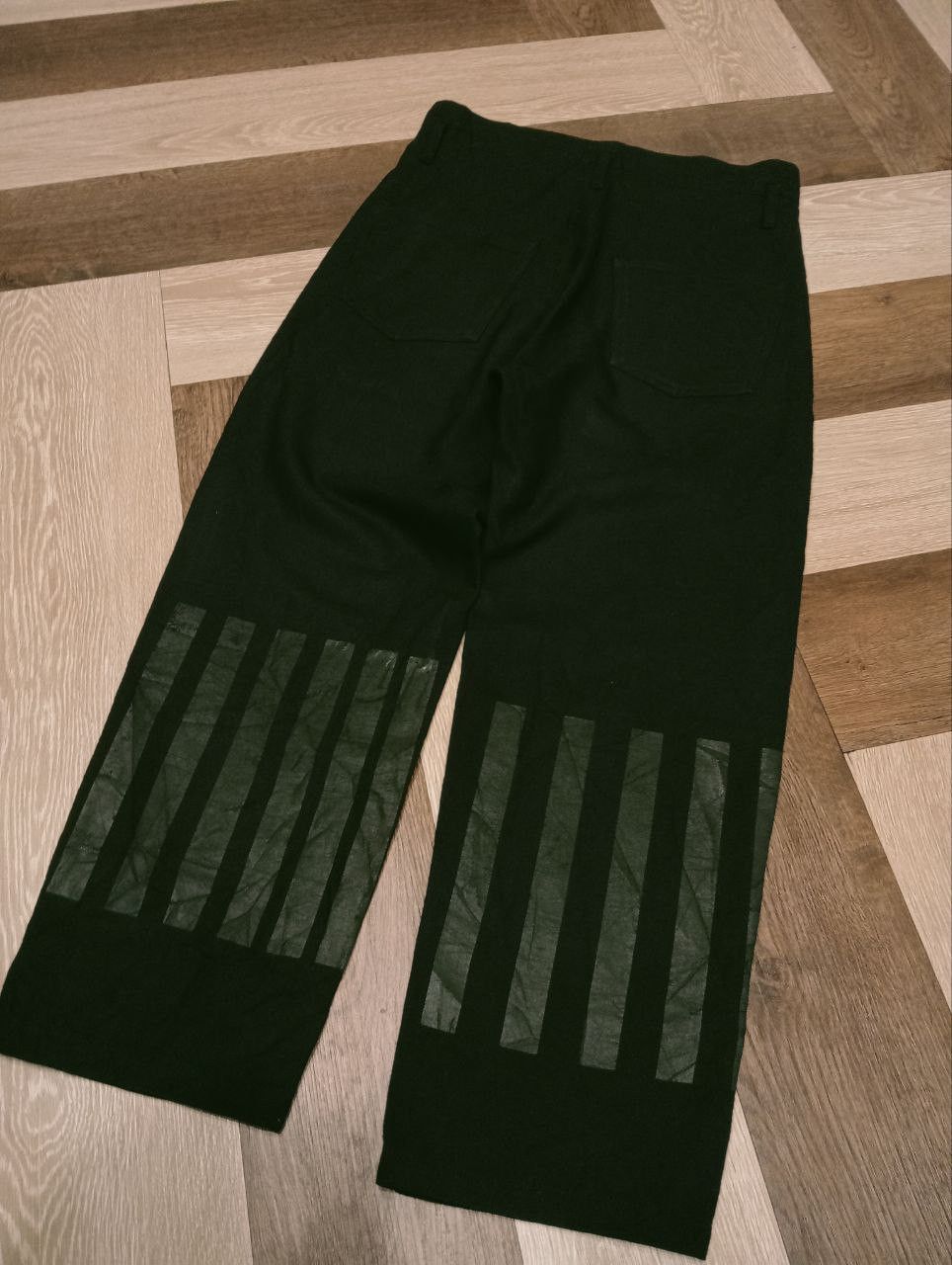 Yohji Yamamoto RARE YOHJI YAMAMOTO POUR HOMME SIGNATURE VINTAGE WOOL PANTS Size US 32 / EU 48 - 10 Thumbnail