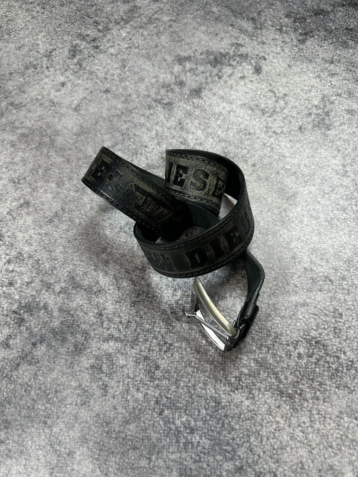 Diesel × Streetwear × Vintage Vintage leather belt Diesel rare
