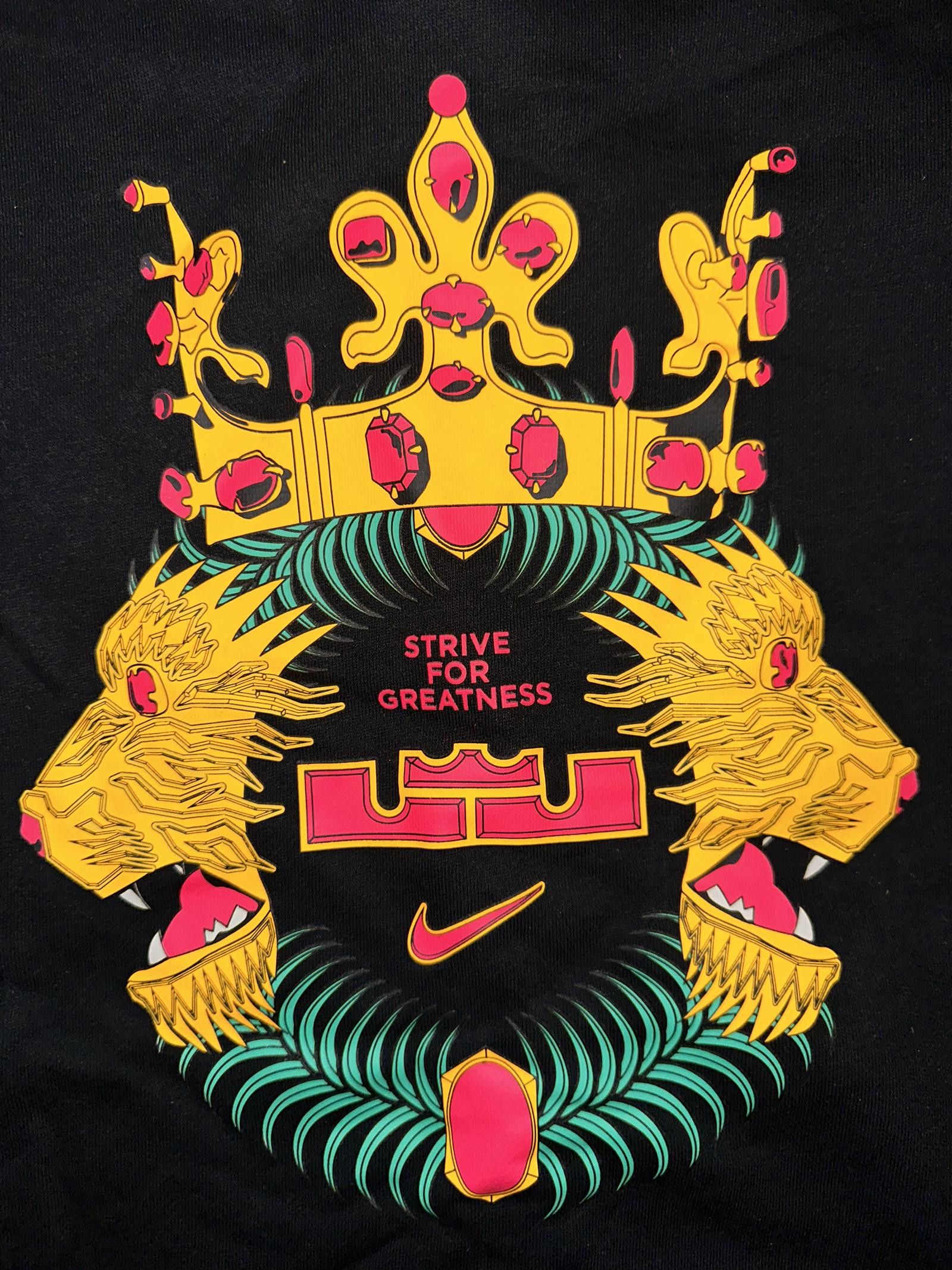 Nike Nike Big Kids (Boy's) LeBron James SFG Basketball Fleece Hoodie Size US L / EU 52-54 / 3 - 4 Thumbnail