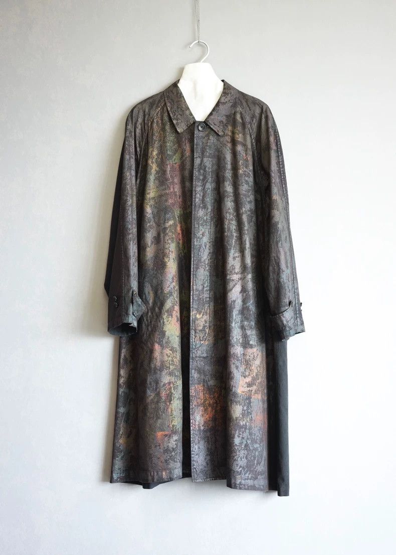 Yohji Yamamoto Yohji Yamamoto 80SS Painted Hidden Button Coat 2504-Nextarr Size US S / EU 44-46 / 1 - 1 Thumbnail