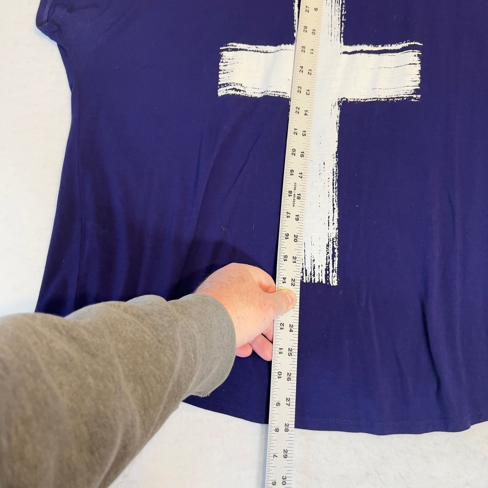 Other Lane Bryant Sleeveless T-Shirt Woman's 18/20 Cross Graphic Size 3XL / US 20-22 - 8 Thumbnail