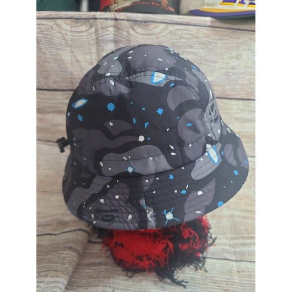 Bape Vtg Bape Space Camo Bucket Hat Size ONE SIZE - 5 Thumbnail