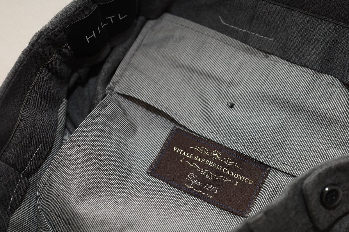Hiltl Hiltl Dress Pants Size 46c Piacenza In Solid Light Gray Size 46S - 9 Thumbnail