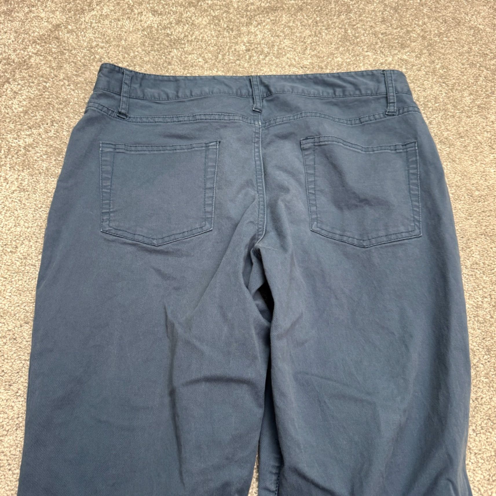 Vintage Frank & Oak The Baldwin Chino Pants Mens 32x34 Blue Straight Leg Cotton Classic Size US 32 / EU 48 - 5 Thumbnail