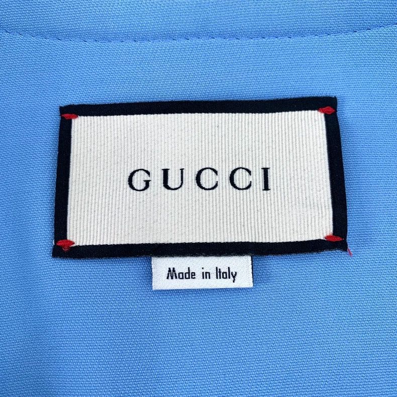 Gucci Gucci Blue multi-pocket wool single-breasted belt vest 250 Size US XS / EU 42 / 0 - 7 Thumbnail