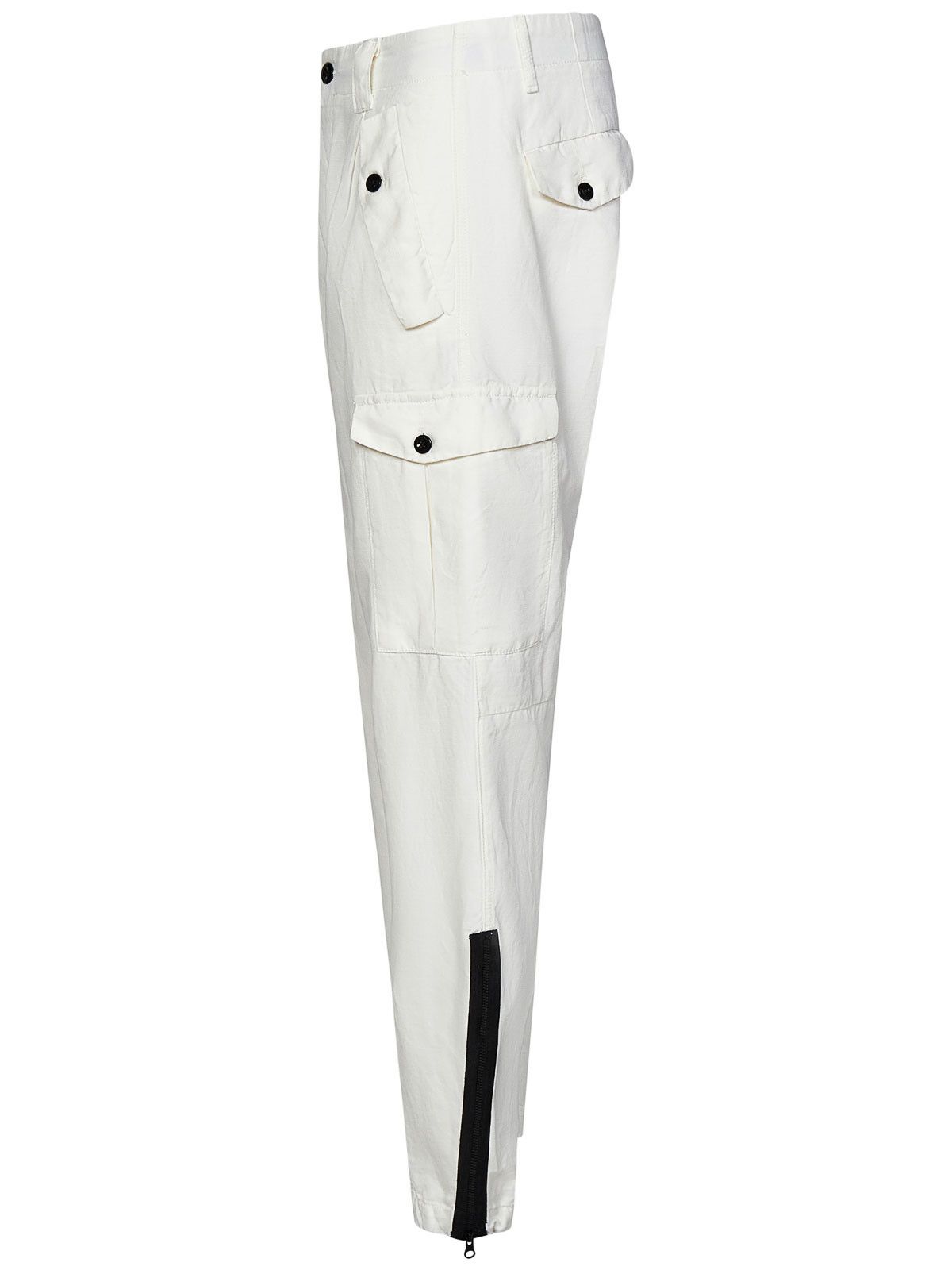 C.P. Company o1y1224 Cargo Pant in White Size US 30 / EU 46 - 3 Thumbnail