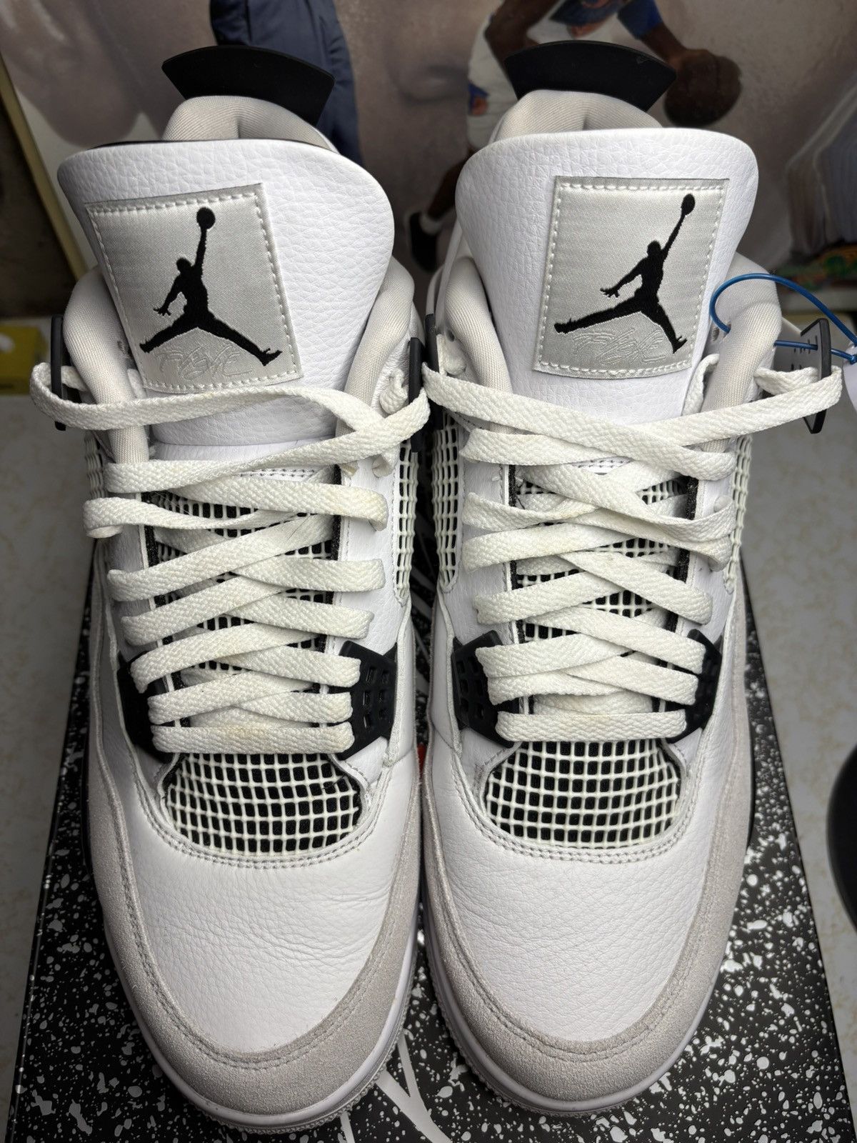 Jordan Brand Jordan Retro 4 ‘Military black’ Size US 13 / EU 46 - 2 Thumbnail