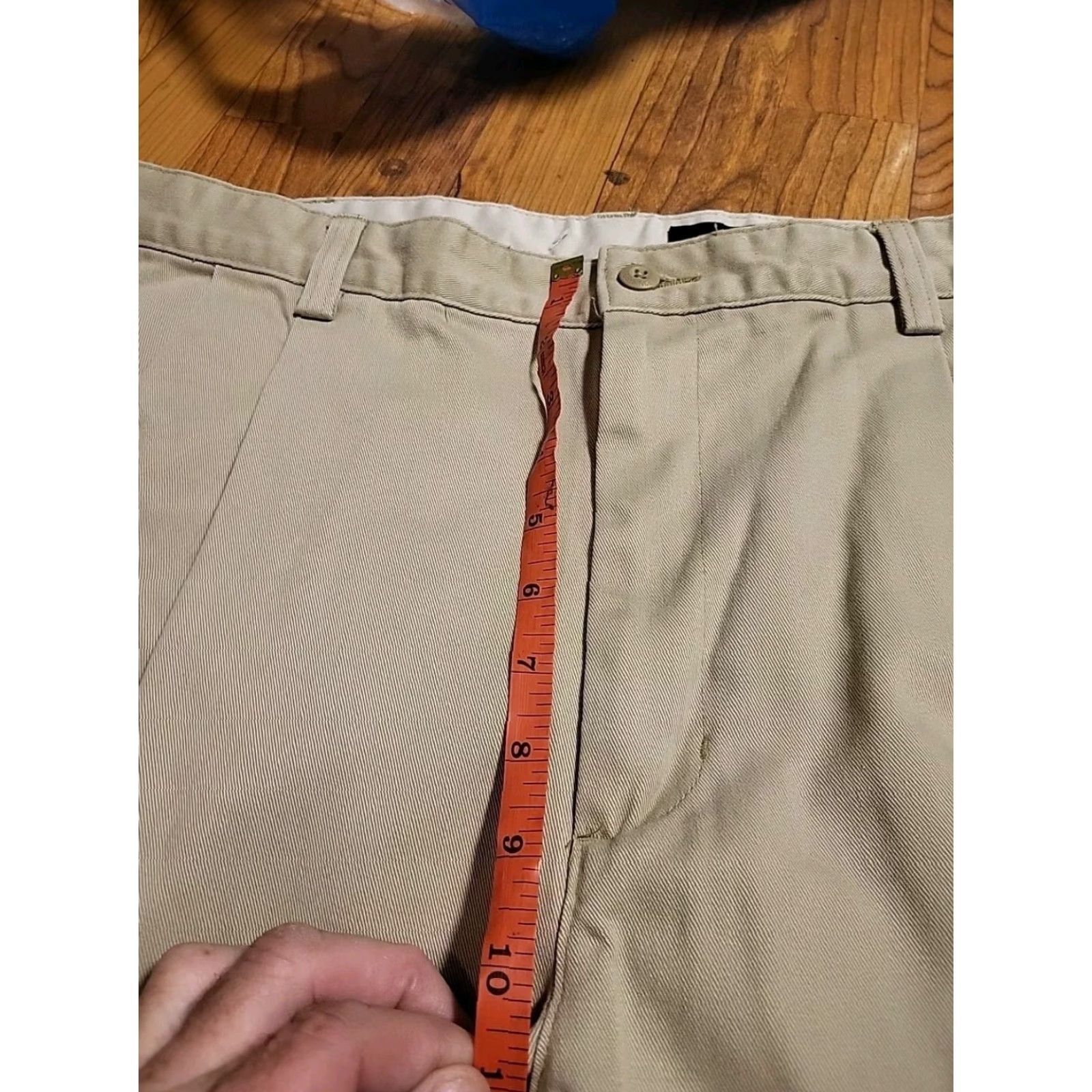 Eddie Bauer Eddie Bauer Chino Pants Men 38 Regular Beige Wrinkle Free Classic Fit 38 Inseam EUC Size US 38 / EU 54 - 3 Thumbnail