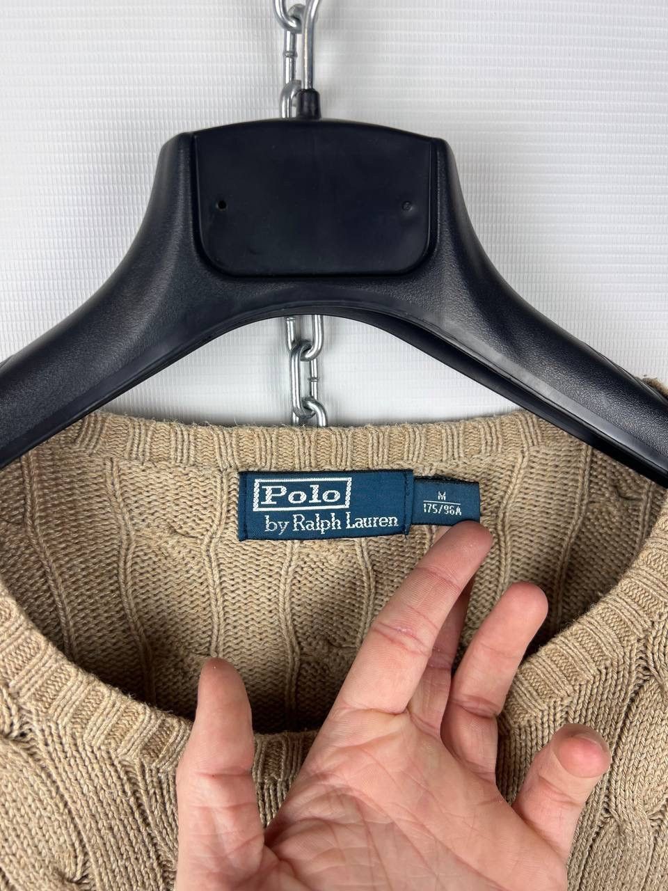 Polo Ralph Lauren Polo Ralph Lauren cable knit vintage sweater size M Size US M / EU 48-50 / 2 - 3 Thumbnail