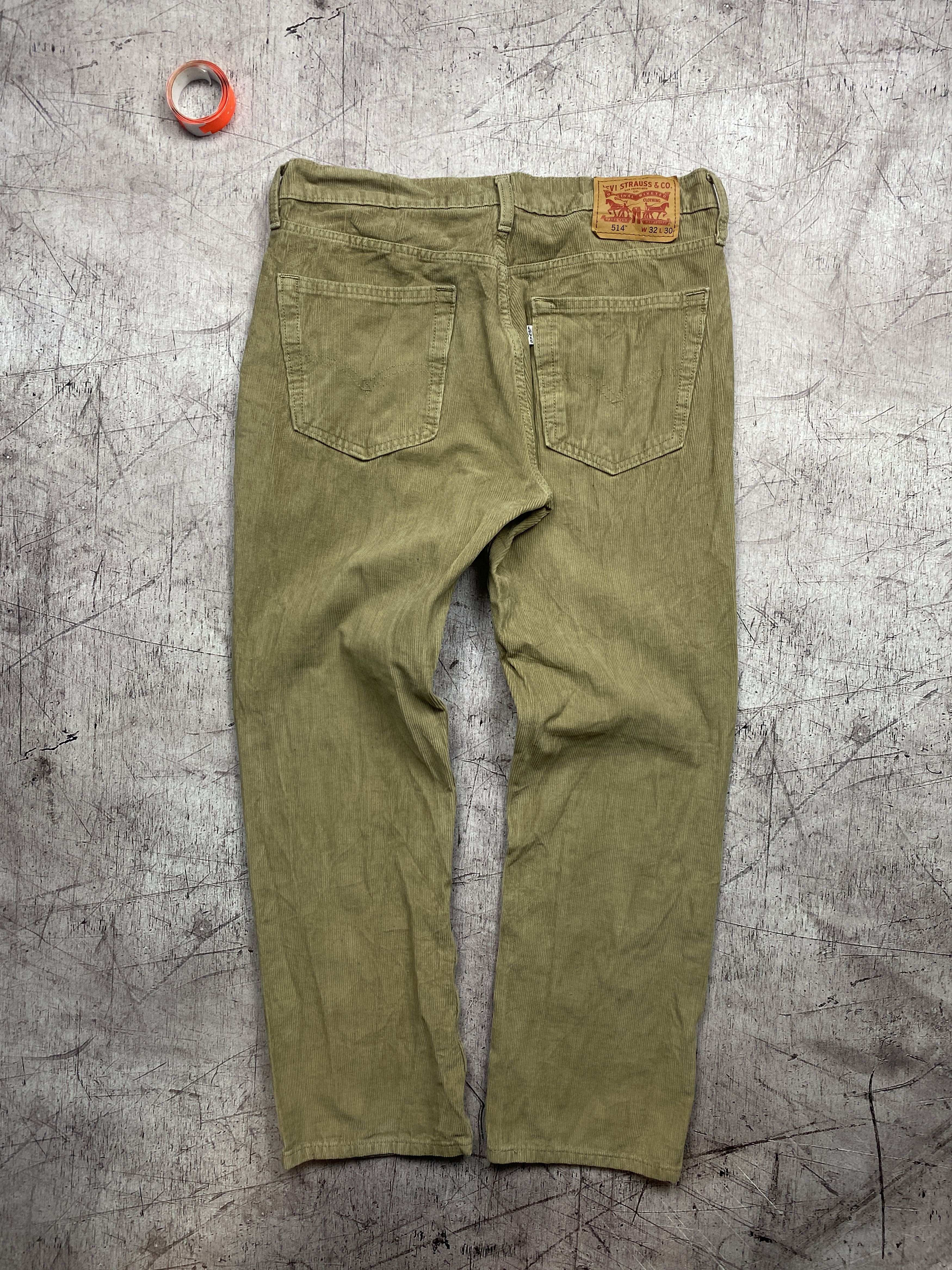 Levi's × Levi's Vintage Clothing Levis 514 Vintage Mens Jeans Corduroy Denim Pants Size US 32 / EU 48 - 1 Thumbnail