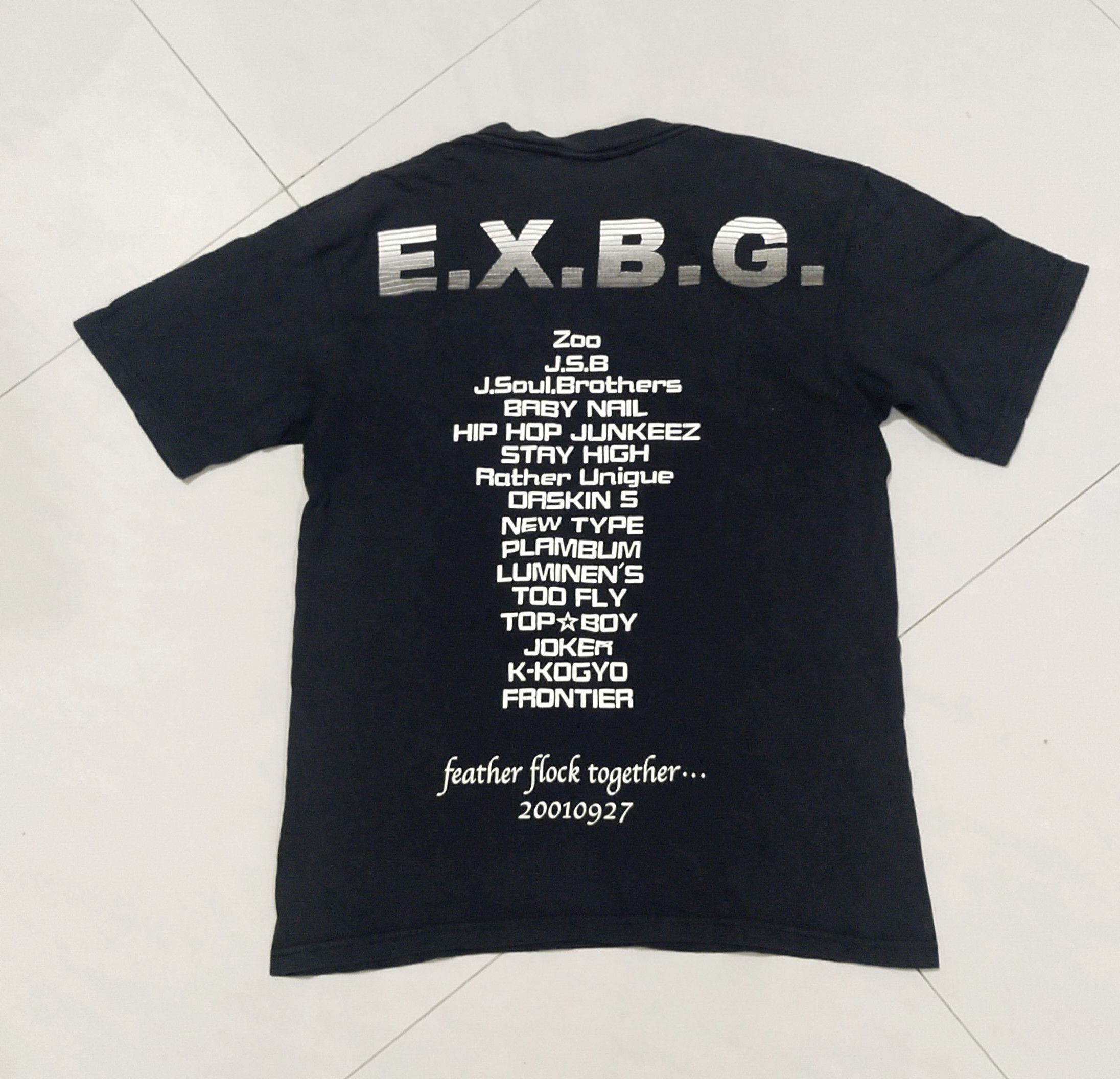 Vintage VINTAGE X RARE X E.X.B.G JAPANESE HIP HOP BAND Size US S / EU 44-46 / 1 - 2 Thumbnail