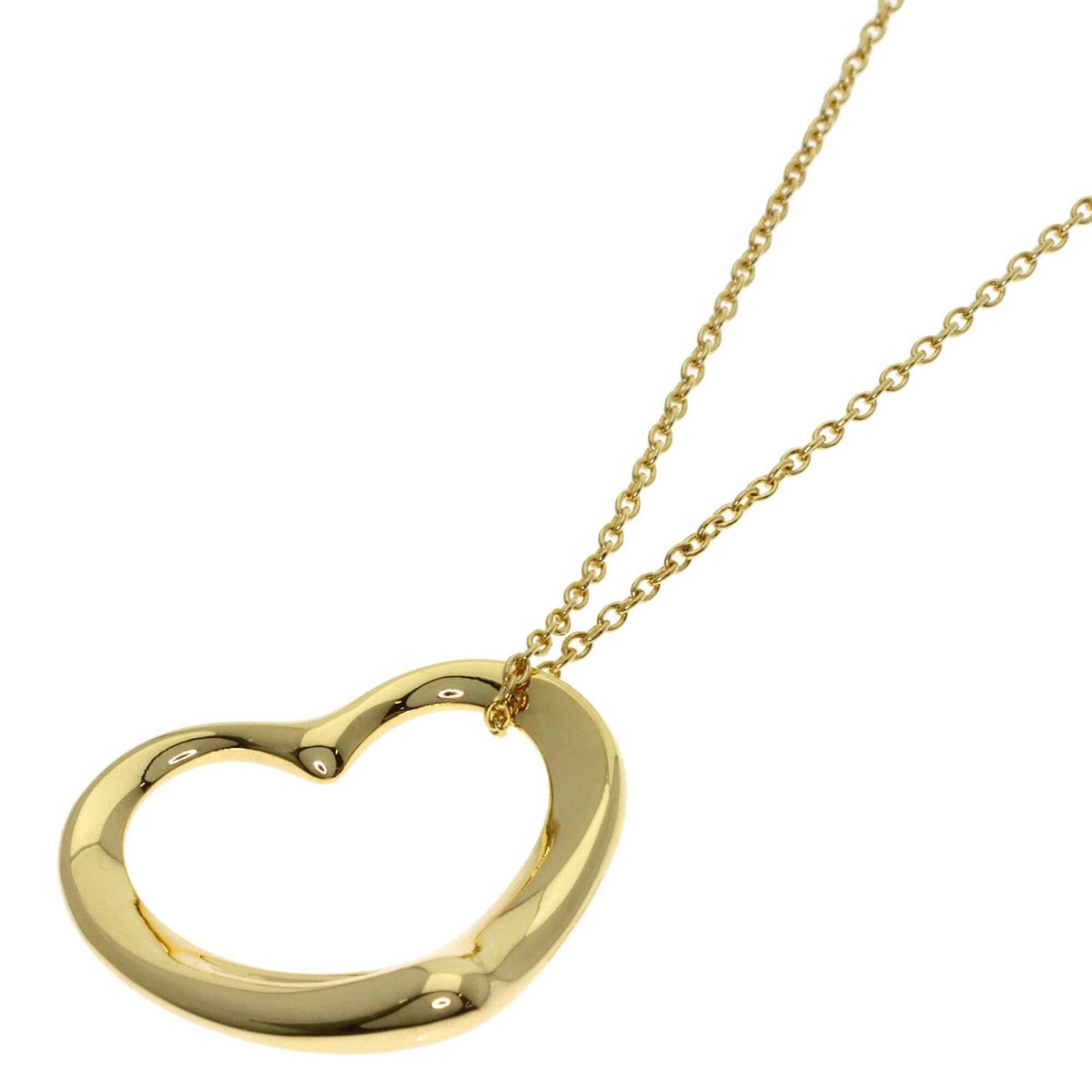 Tiffany & Co. Tiffany & Co. Open Heart Necklace, 18K Yellow Gold, Women's. Size ONE SIZE - 1 Thumbnail