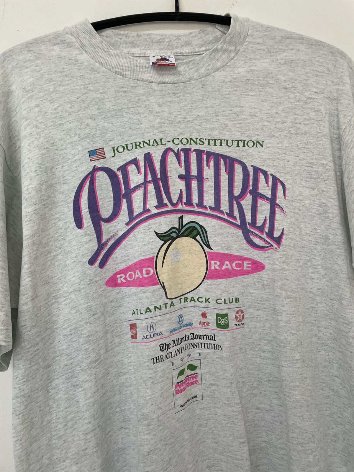 Apple × Vintage VINTAGE PEACHTREE ROAD RACE TEE Size US XL / EU 56 / 4 - 2 Thumbnail