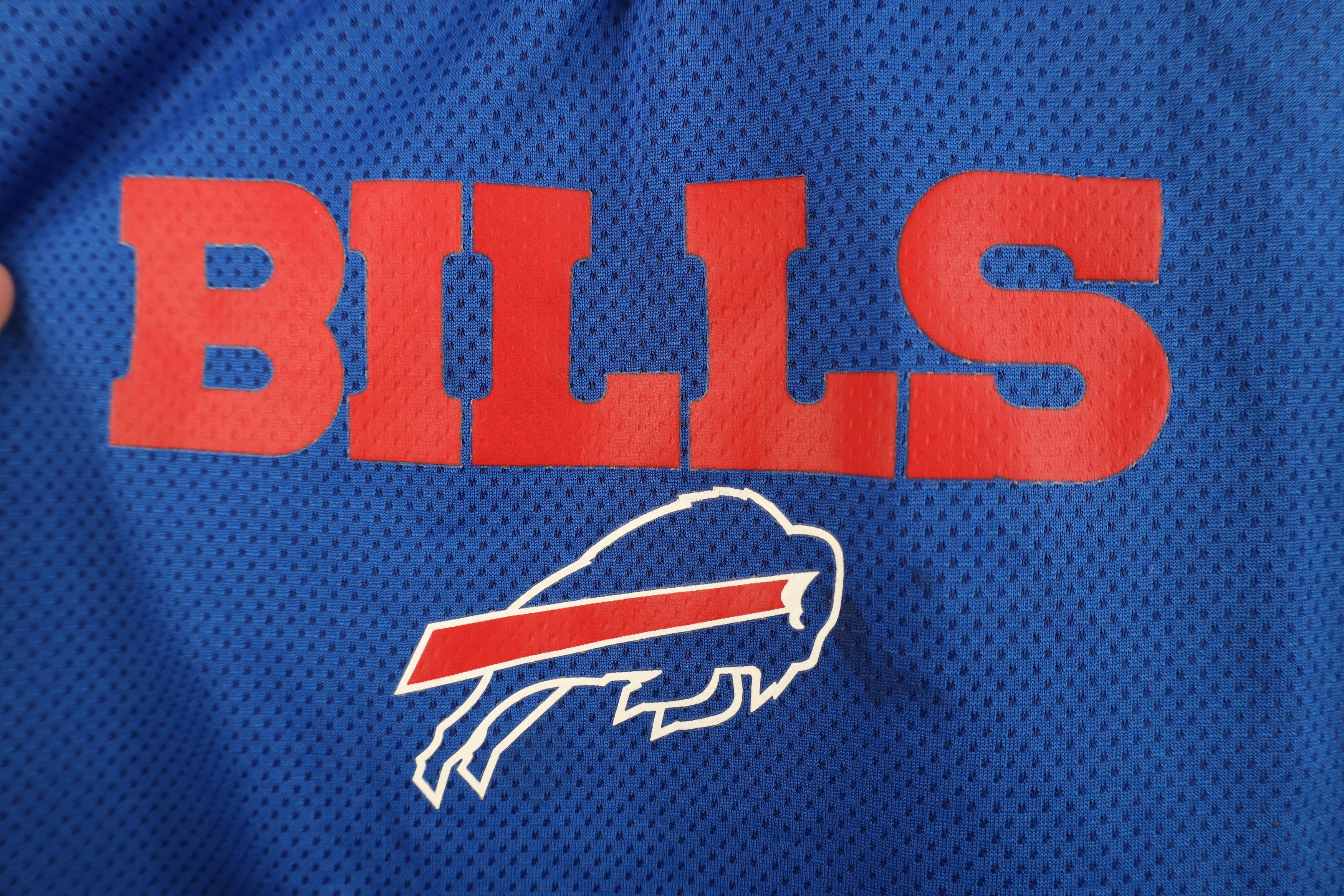 Vintage Vintage 90s Buffalo Bills Football Jersey T-Shirt Mesh Size S / US 4 / IT 40 - 4 Thumbnail