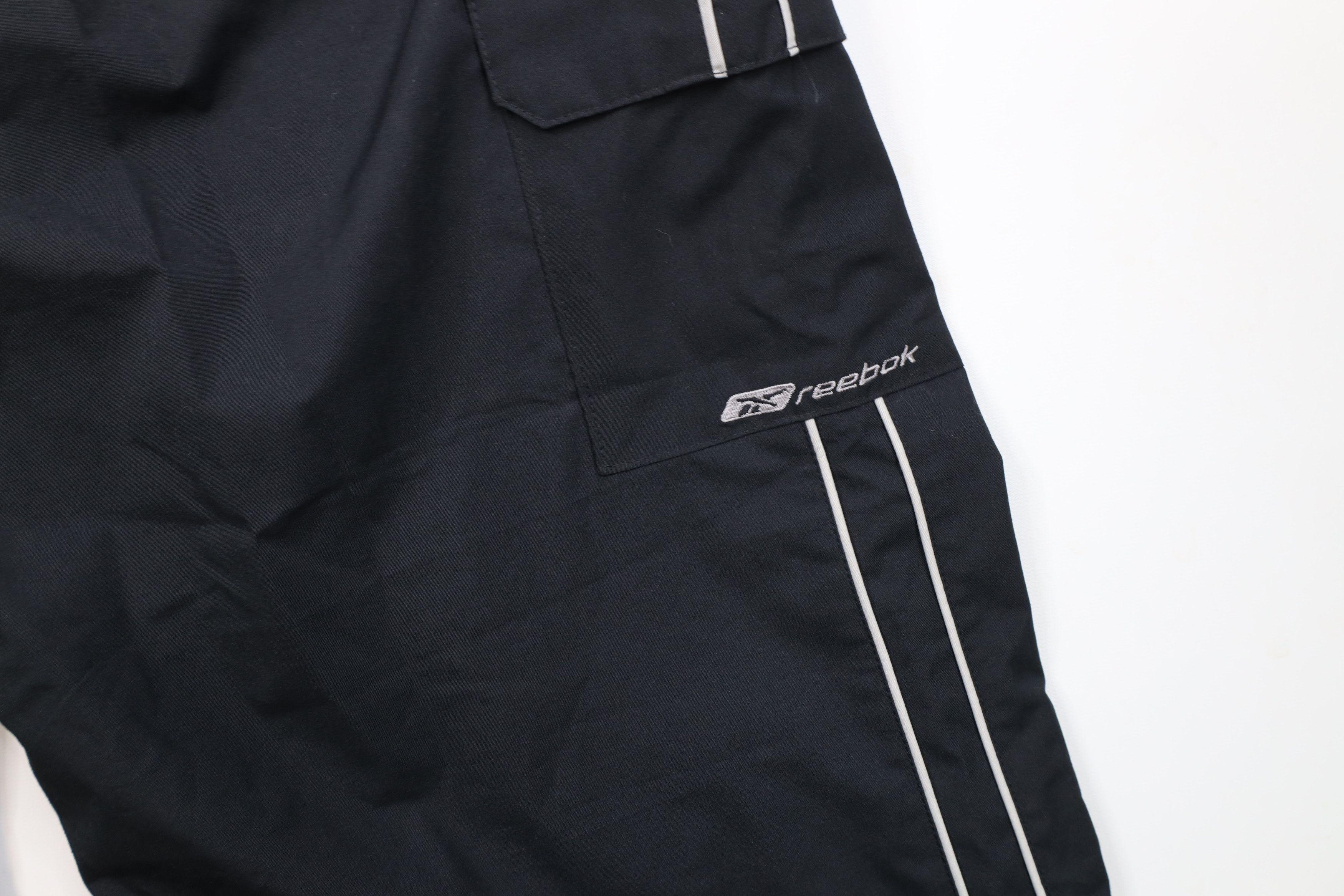 Reebok × Vintage Deadstock Vintage Y2K 2000 Reebok Lined Wide Leg Cargo Pants Size US 38 / EU 54 - 5 Thumbnail