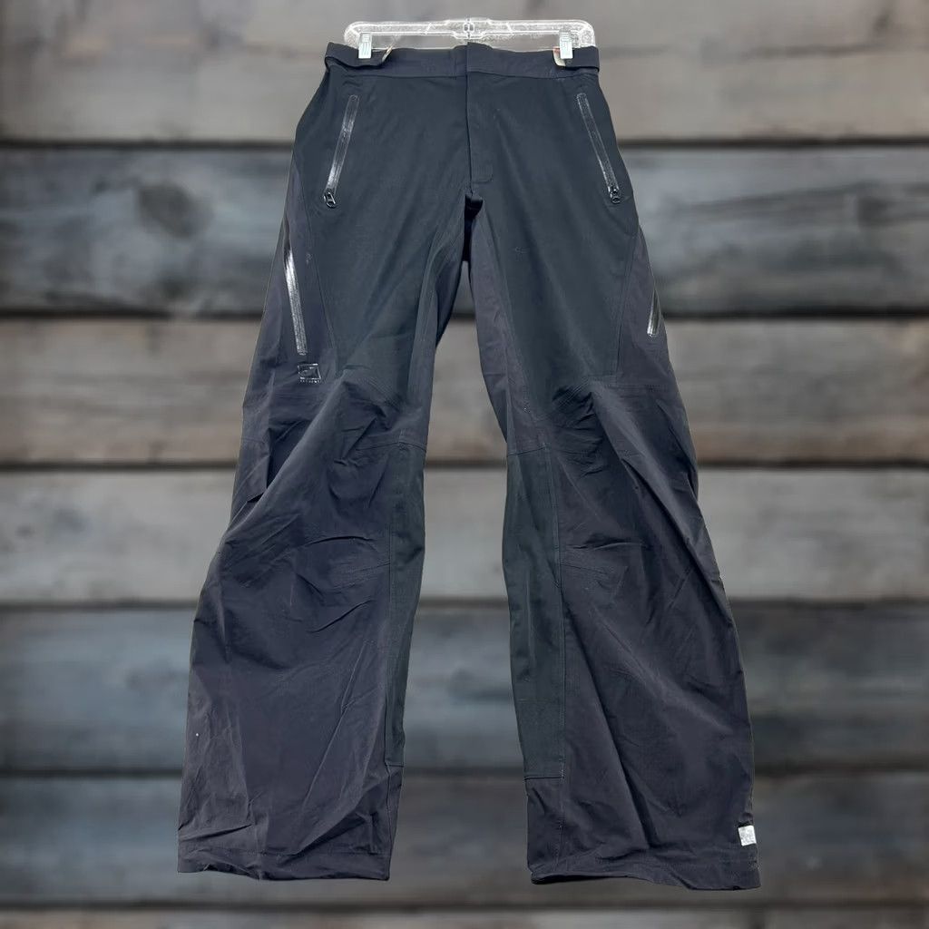 Vintage REI Mens M 34x32 Black Cargo Nylon Stretch E1 Elements Taped Seams Pants Size US 31 - 1 Thumbnail