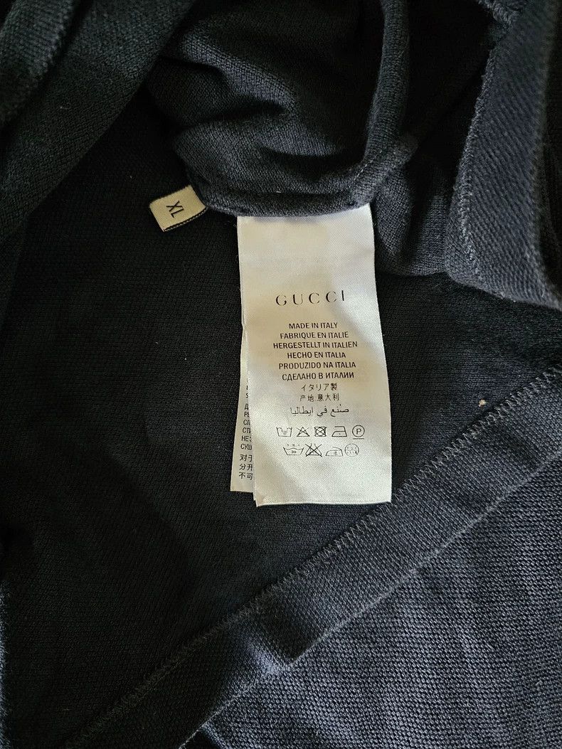 Gucci Gucci Black POLO shirt Size US XL / EU 56 / 4 - 4 Thumbnail