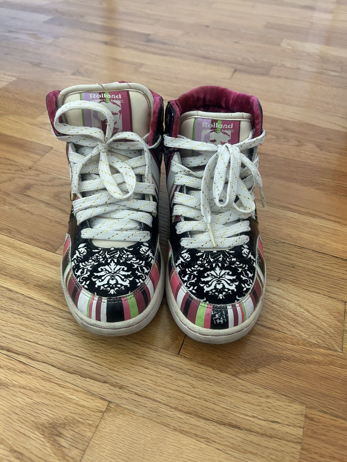 Reebok Reebok Courtee Mid Rolland Berry Size US 5.5 / IT 35.5 - 2 Thumbnail