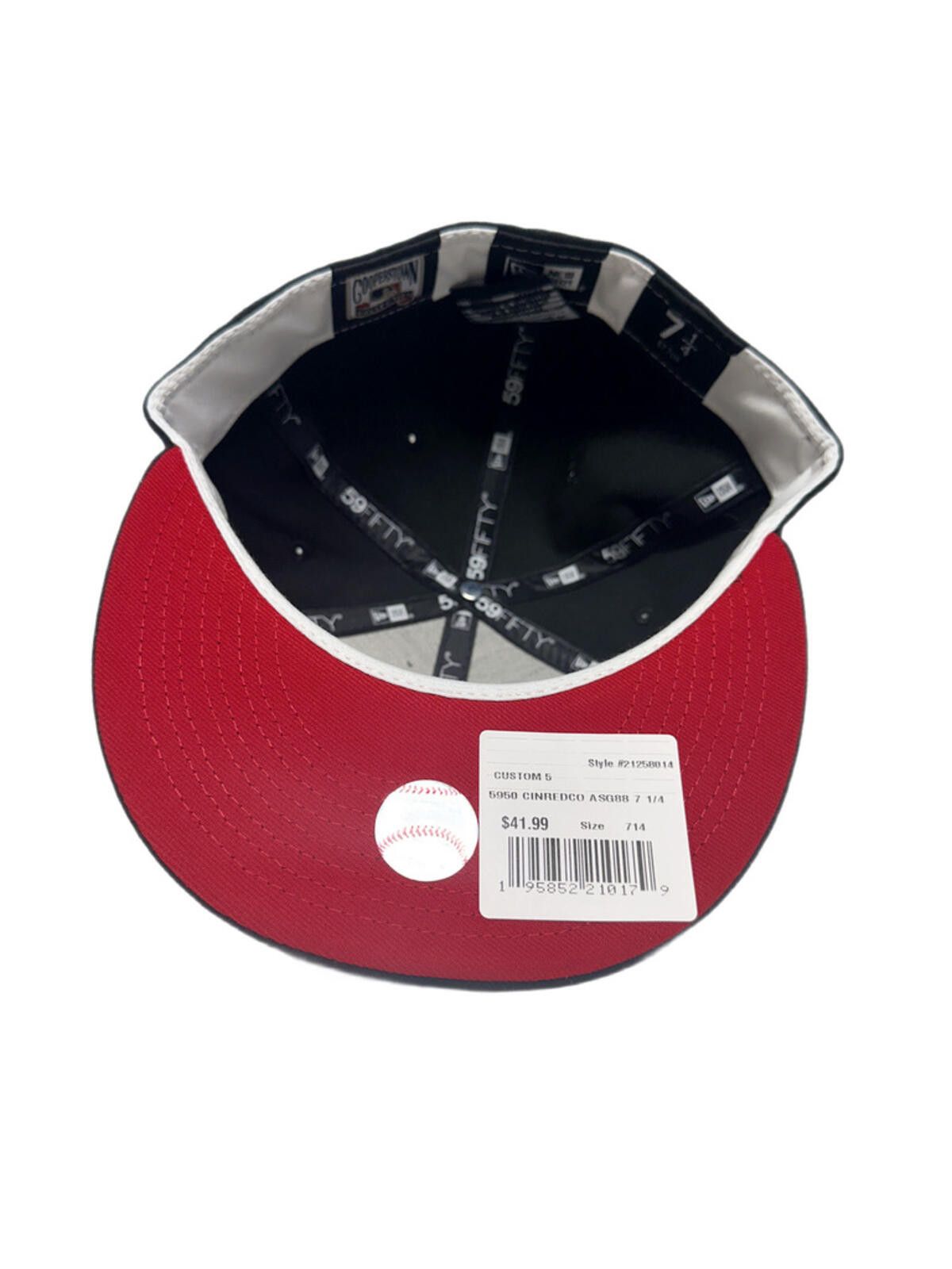 New Era New Era Cincinnati Reds 1988 All-Star Game 59FIFTY 7 1/4 Size ONE SIZE - 6 Thumbnail