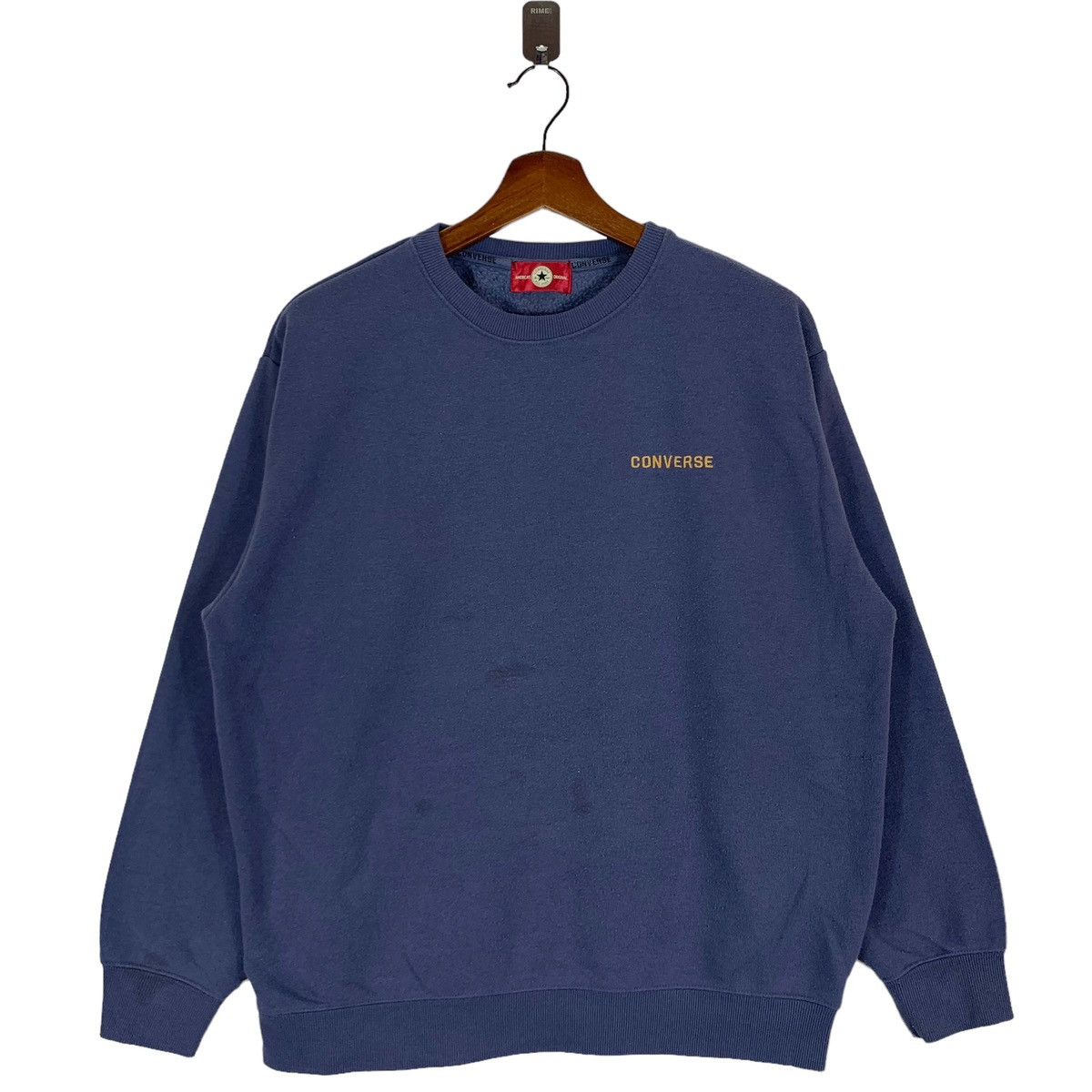 Converse × Vintage Vintage Converse Shoes Pullover Crewneck Size US M / EU 48-50 / 2 - 4 Thumbnail