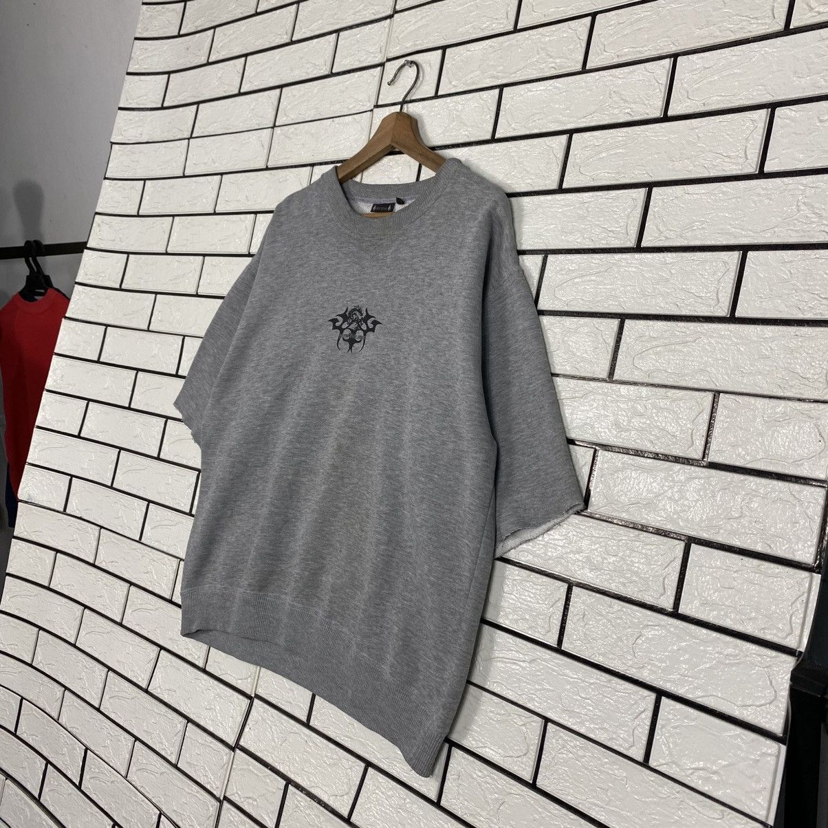 Japanese Brand Cropped Short Sleeve Sweatshirt Hill Crop Punk Design Size US M / EU 48-50 / 2 - 3 Thumbnail