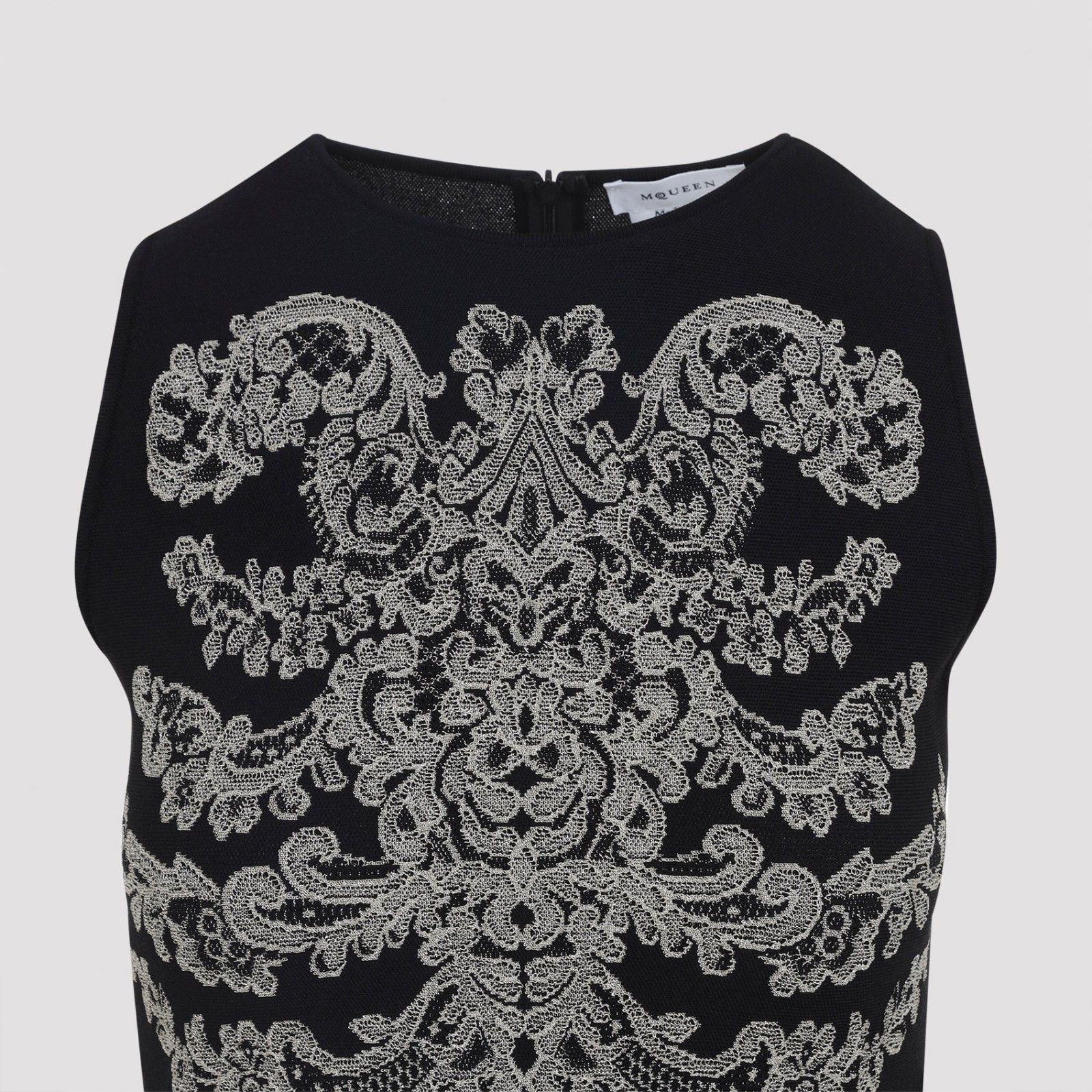 Etro Alexander Mcqueen Black Viscose Mini Dress New & Authentic Size S / US 4 / IT 40 - 5 Thumbnail