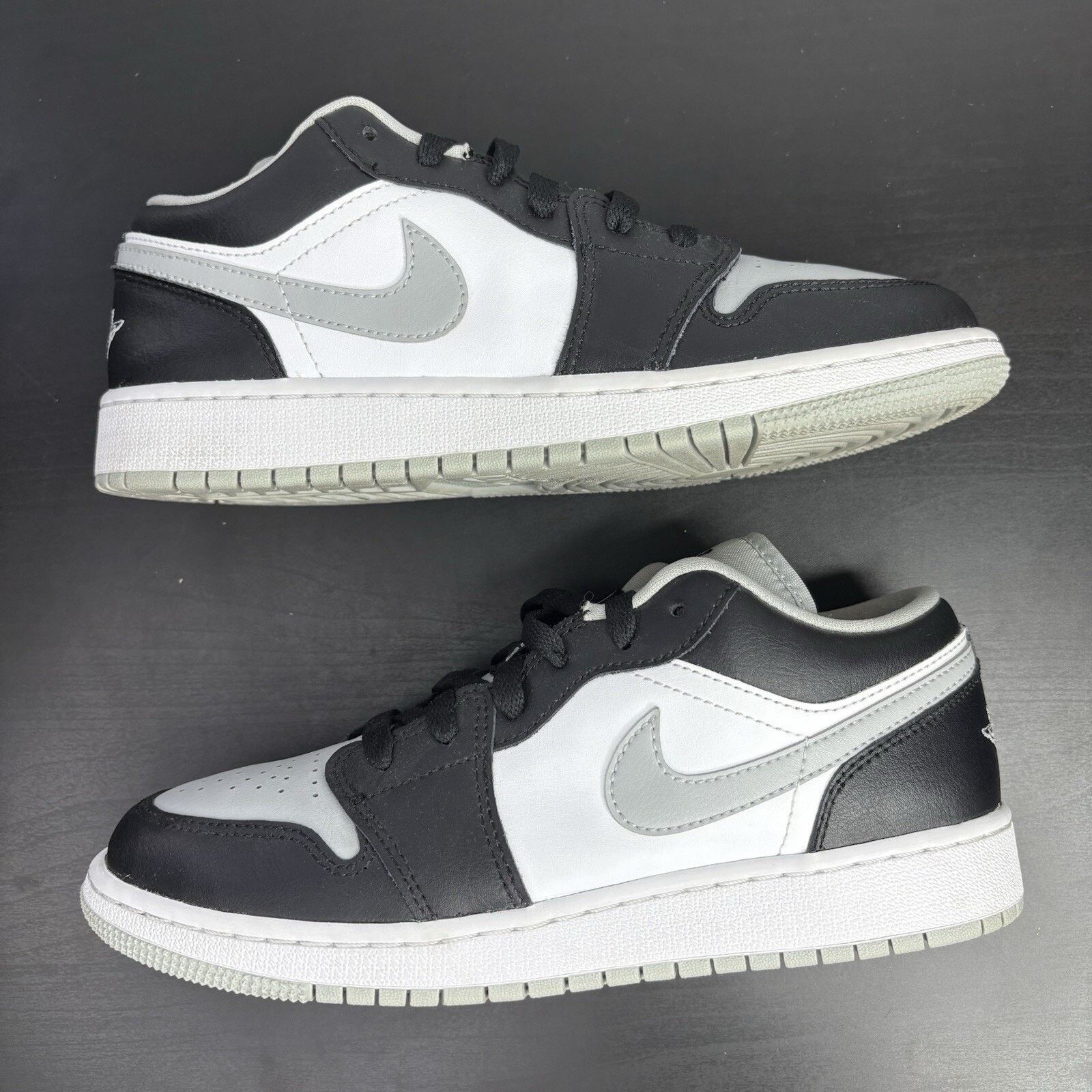 Nike Size 6.5Youth/8Women's - Retro 1 Low Gray Toe Size US 6.5 / EU 39-40 - 3 Thumbnail