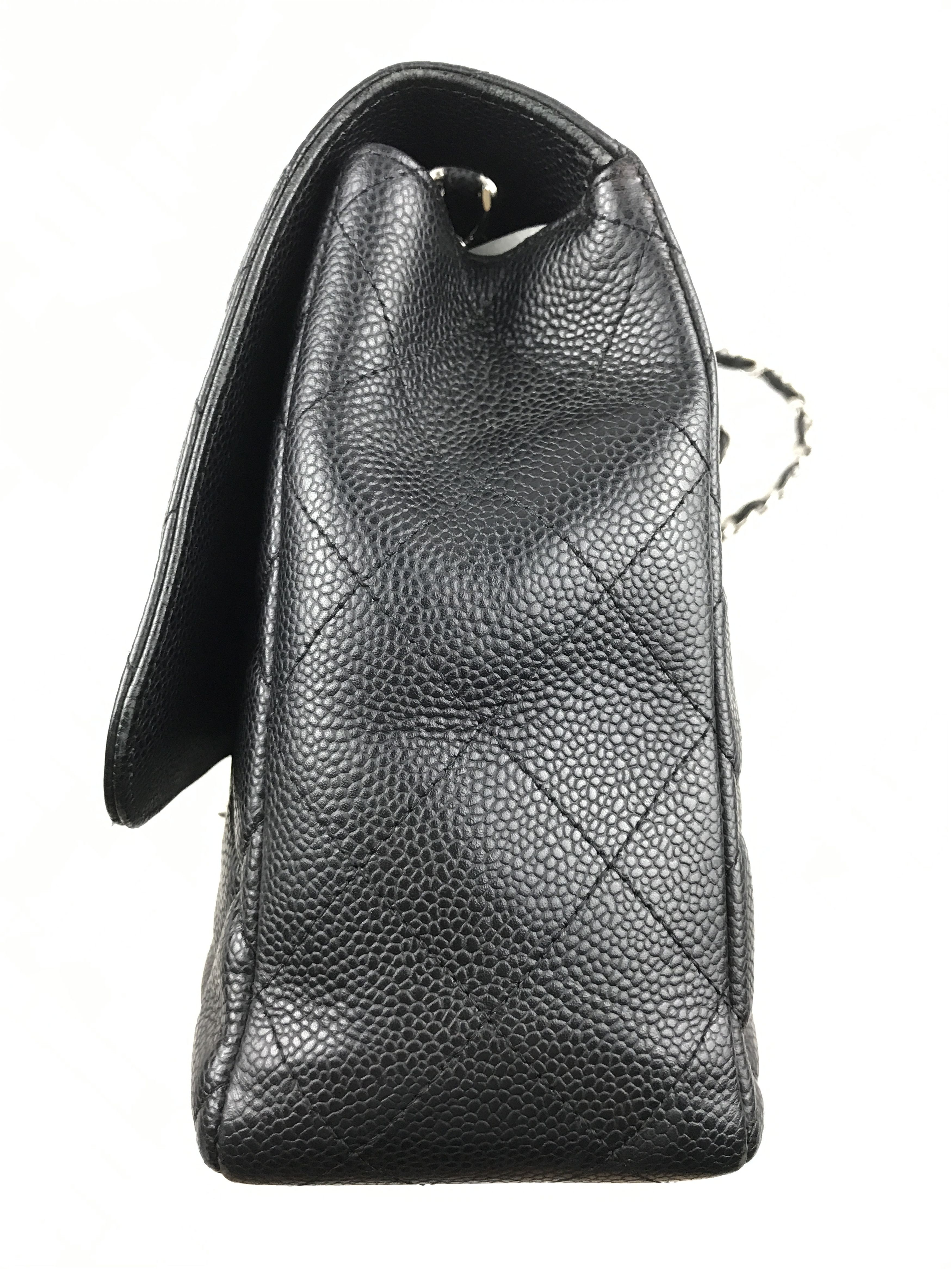 Chanel Chanel timeless jumbo caviar silver hardware Size ONE SIZE - 6 Thumbnail