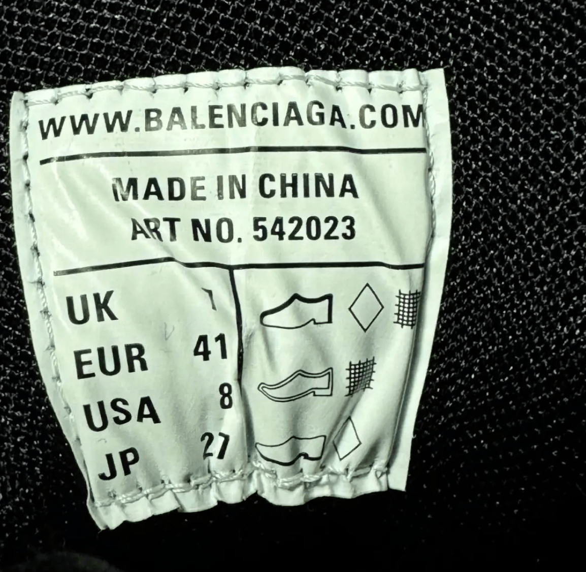 Balenciaga Balenciaga track Burgundy Size US 8 / EU 41 - 6 Thumbnail
