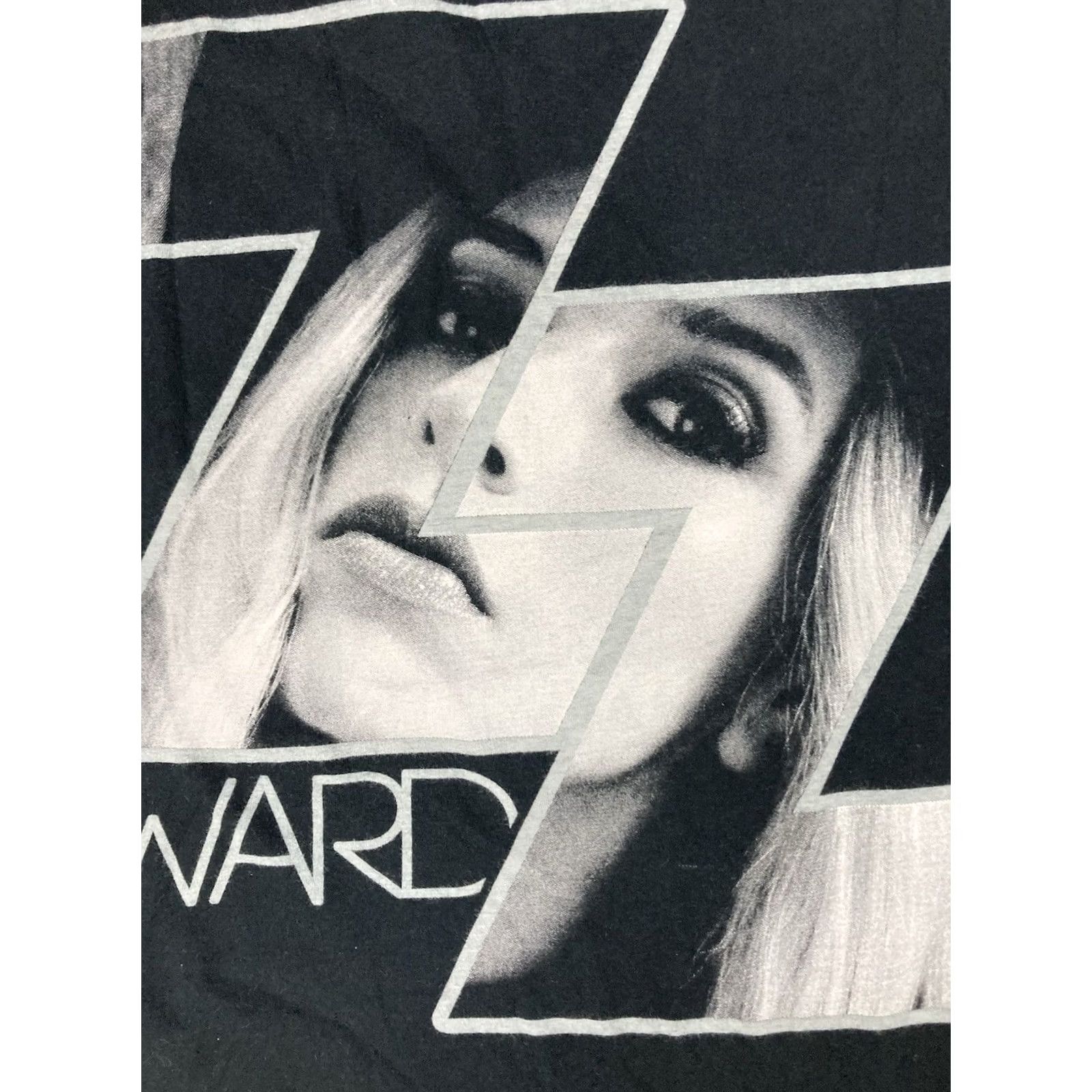 Gildan VINTAGE ZZ Ward Graphic T-shirt Women Small Black Short Sleeve Music Size S / US 4 / IT 40 - 2 Thumbnail