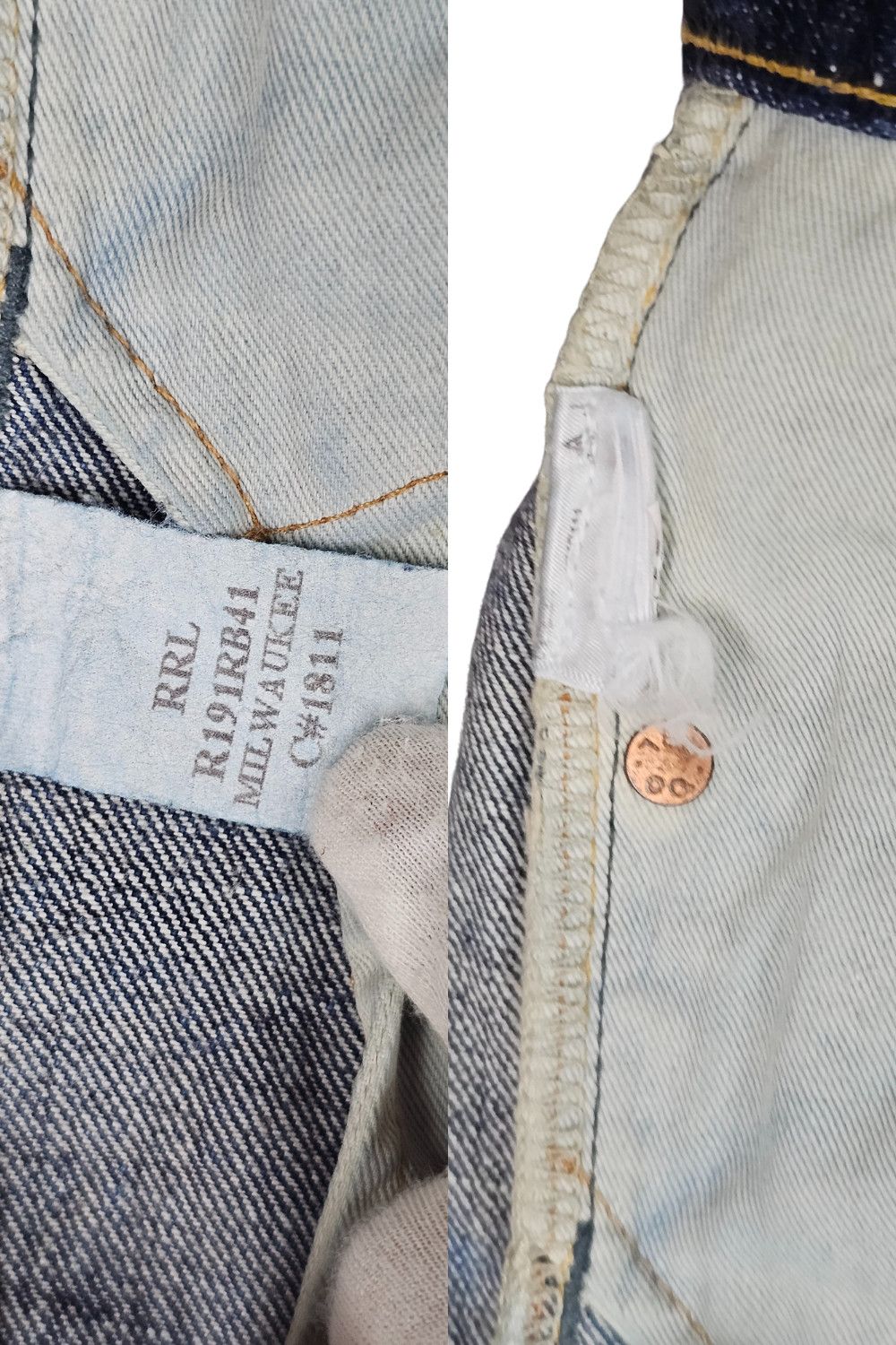 RRL Ralph Lauren RRL Low Straight - 'Milwaukee' - Japan Woven Selvedge Size US 31 - 15 Thumbnail