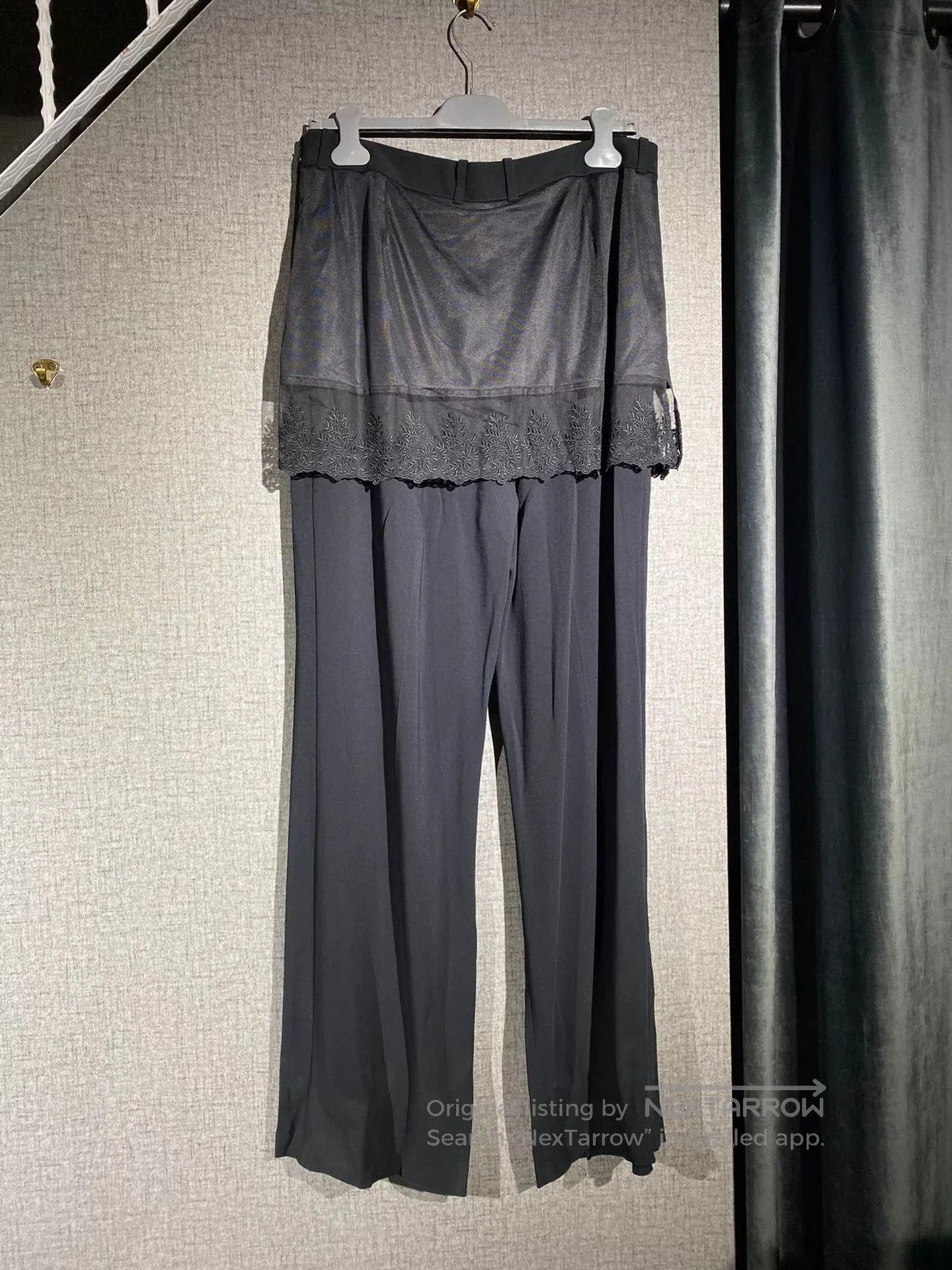 Givenchy Givenchy Women's Relaxed Wide-Leg Pants. Size 41" - 2 Thumbnail