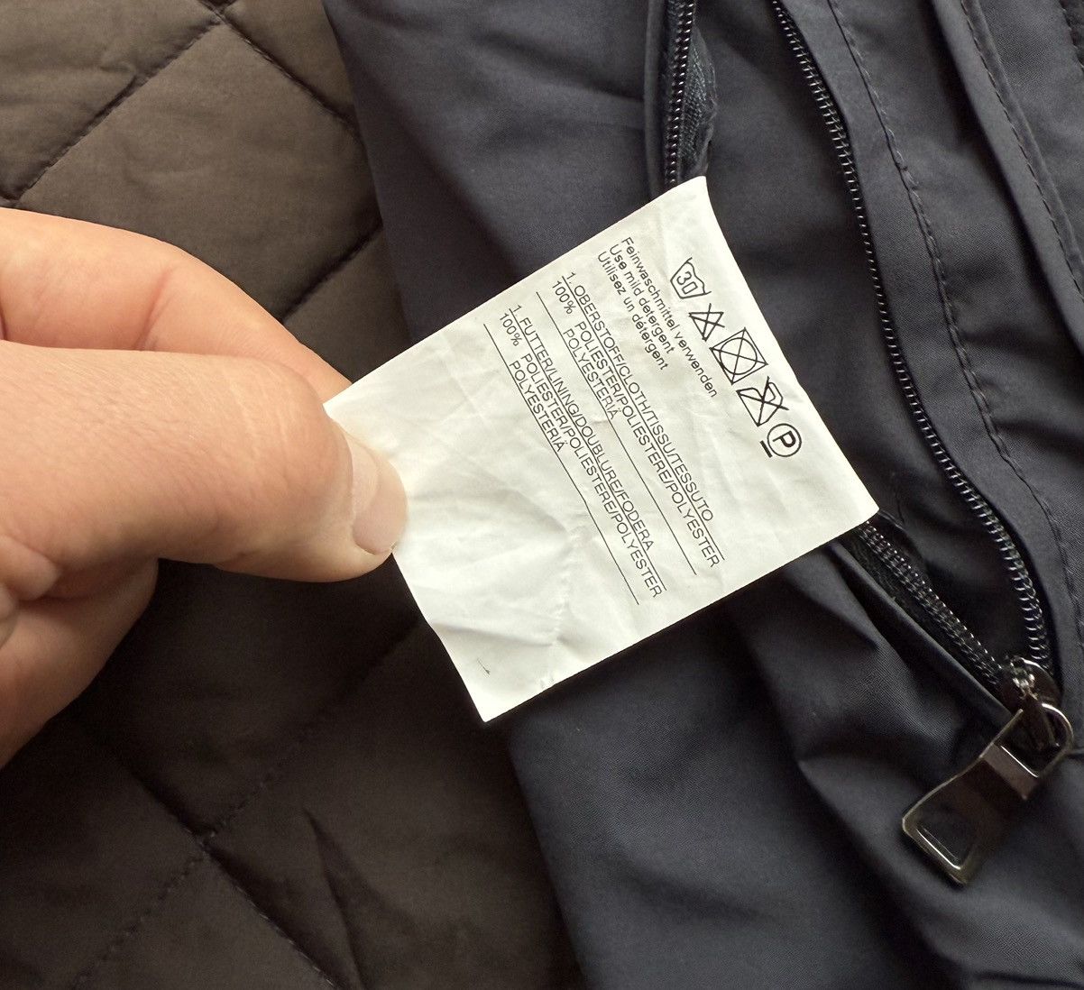 Schneiders Schneiders Salzburg Navy Blue Quilted Jacket Size US S / EU 44-46 / 1 - 13 Thumbnail