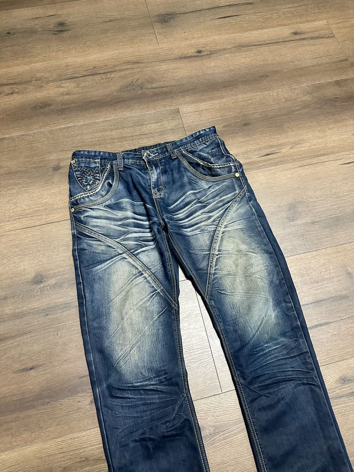Hysteric Glamour Vintage If Six Was Nine Style Distressed Y2K Jeans Japan Size US 34 / EU 50 - 3 Thumbnail