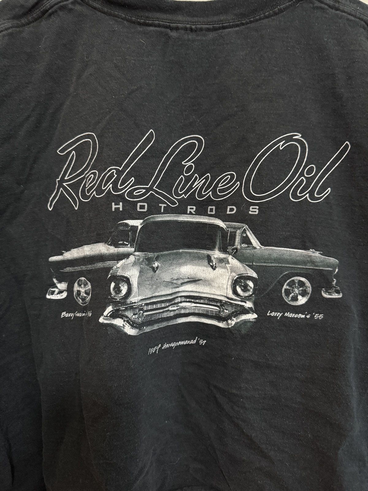 Vintage Redline Oil Hot Rods Cropped Tee Size XXL / US 16-18 / IT 52-54 - 4 Thumbnail